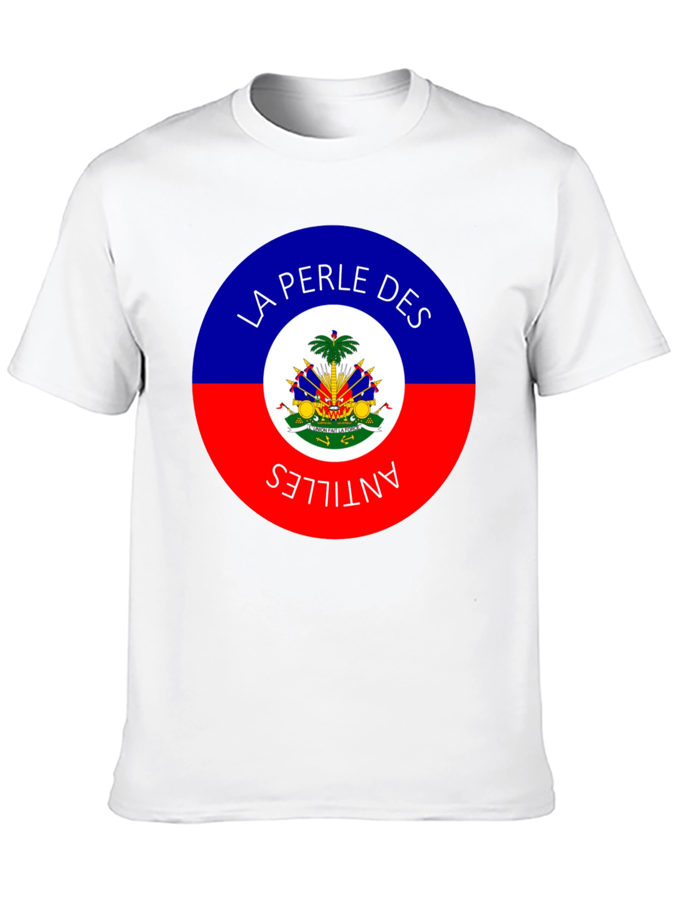 Haiti Flag La Perle Des Antilles T-Shirt