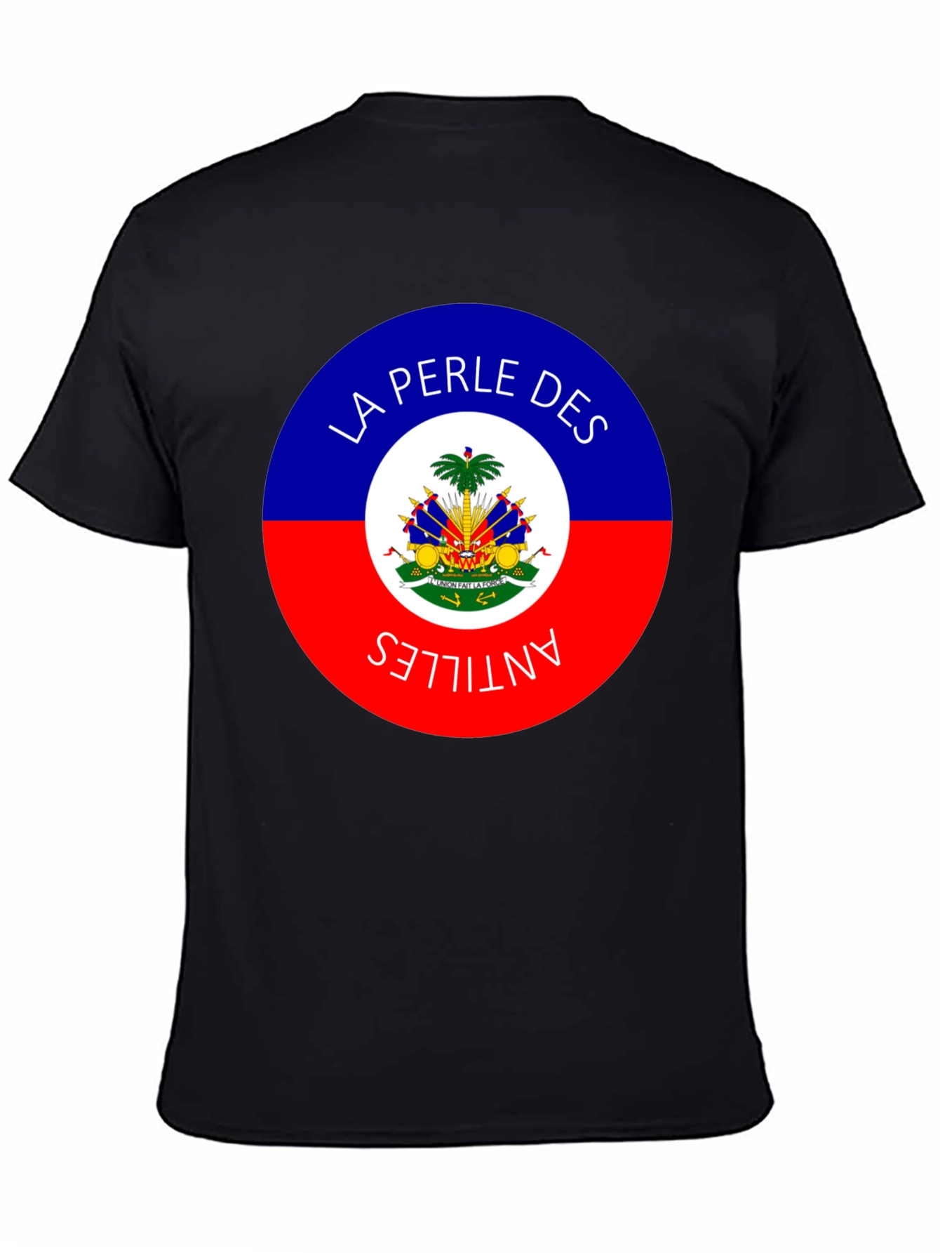 Haiti Flag La Perle Des Antilles T-Shirt