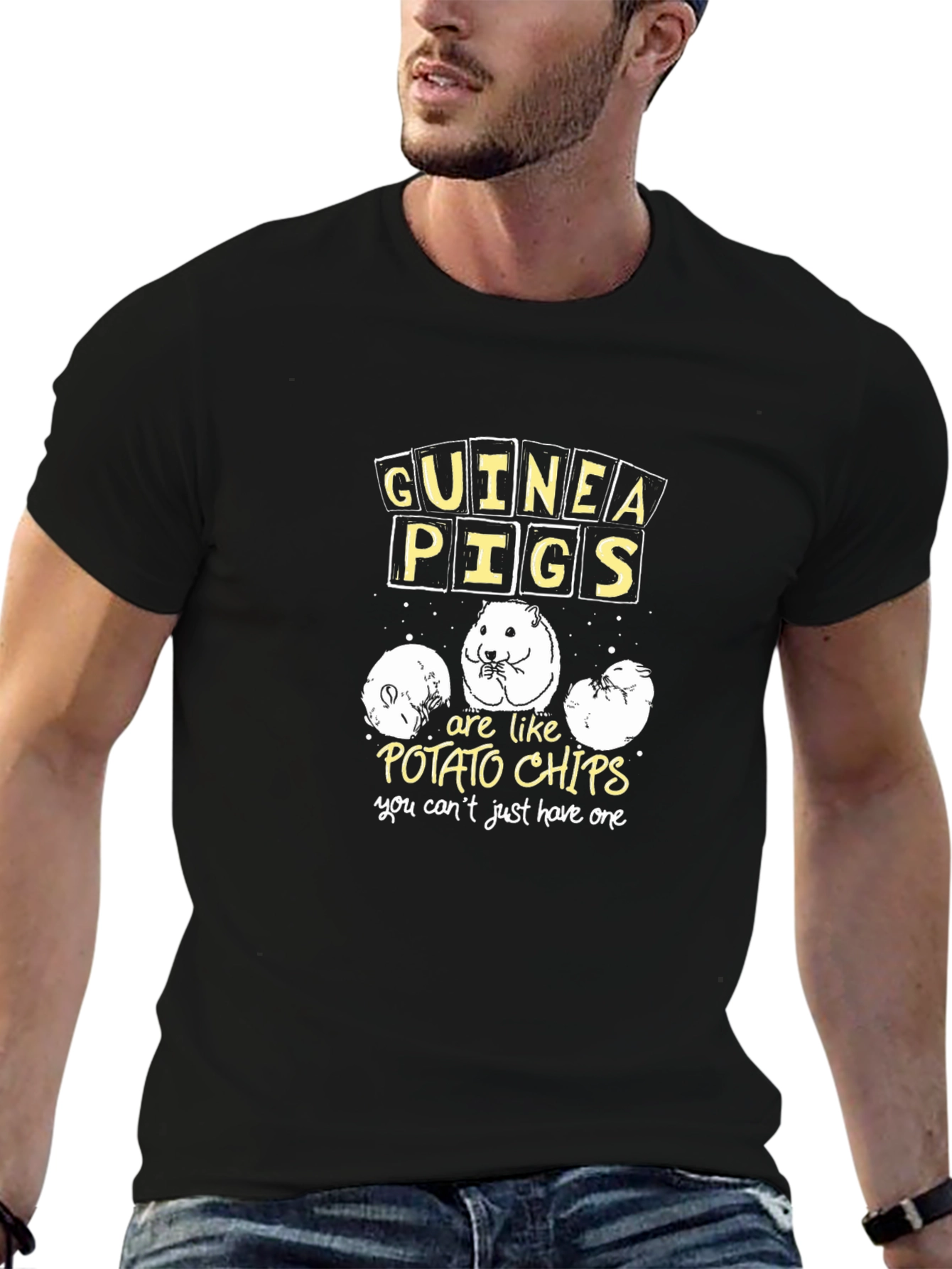 Guinea Pig Potato Chip T-Shirt