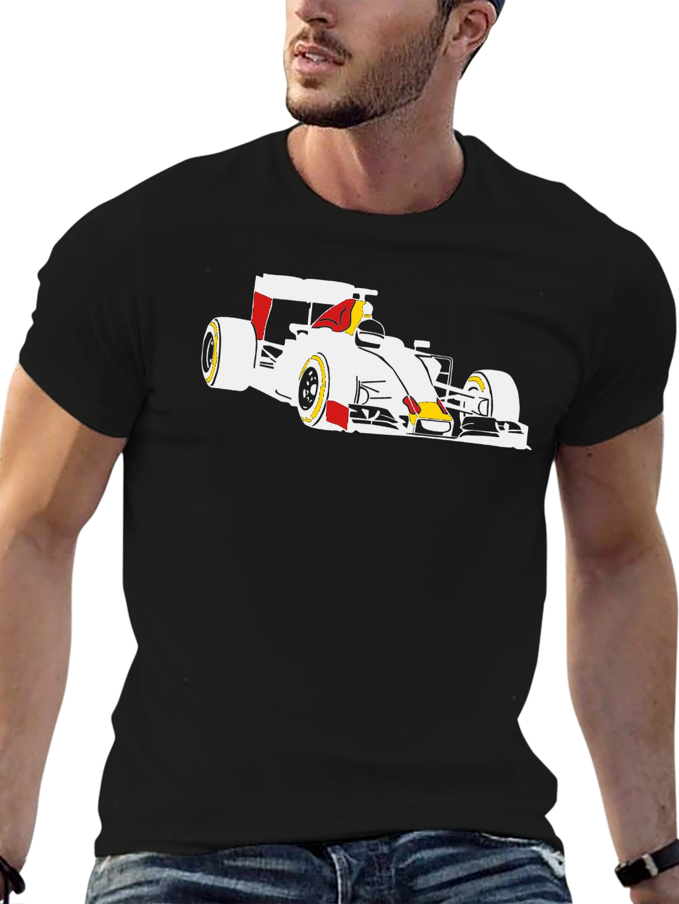 Formula 1 Racing Car Graphic T-Shirt