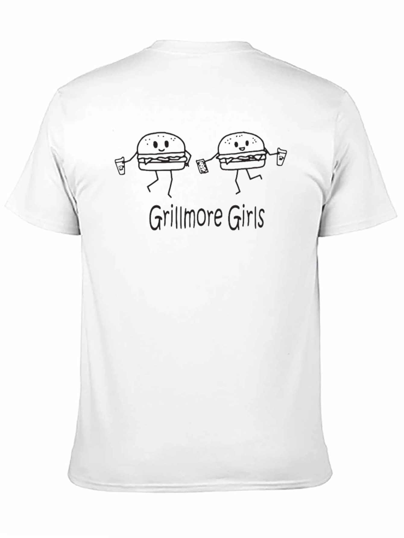 Grillmore Girls Funny Burger T-Shirt