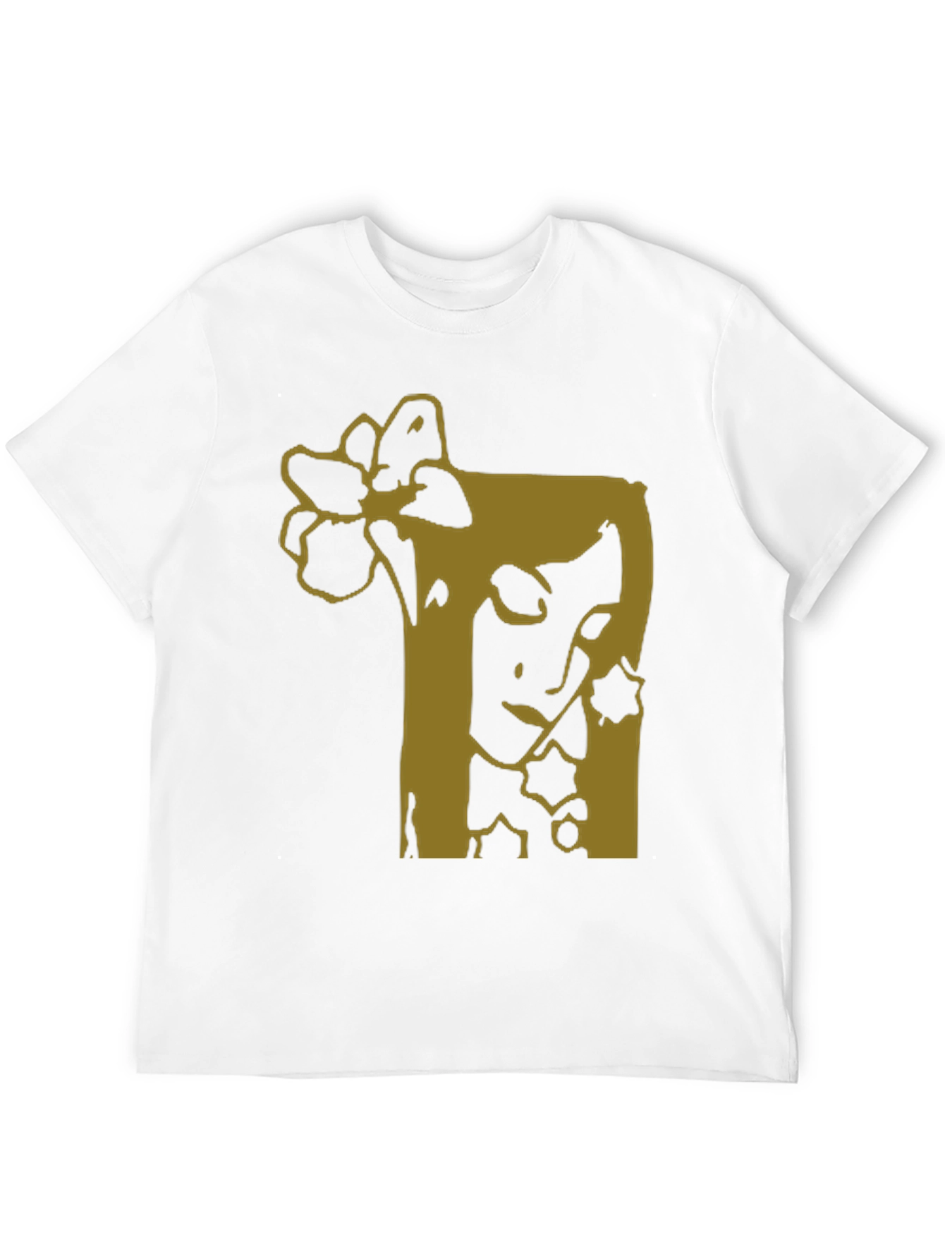 Graphic Print Black T-Shirt