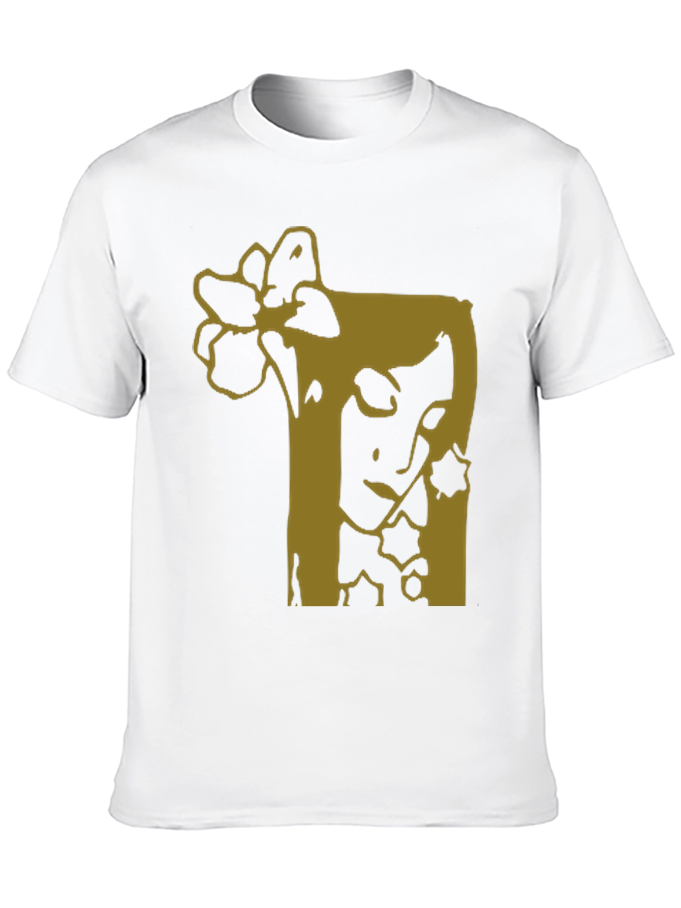 Graphic Print Black T-Shirt