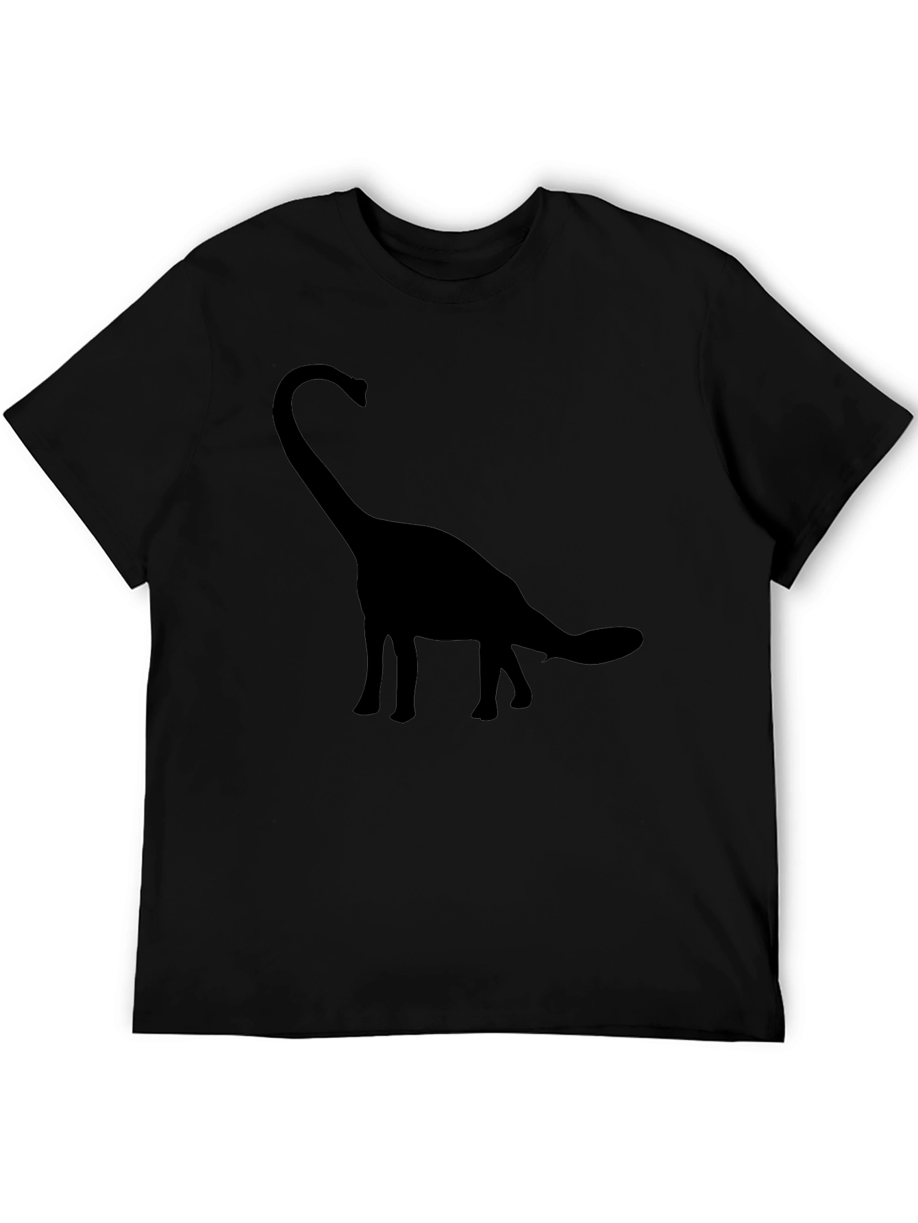 Brontosaurus Black T-Shirt