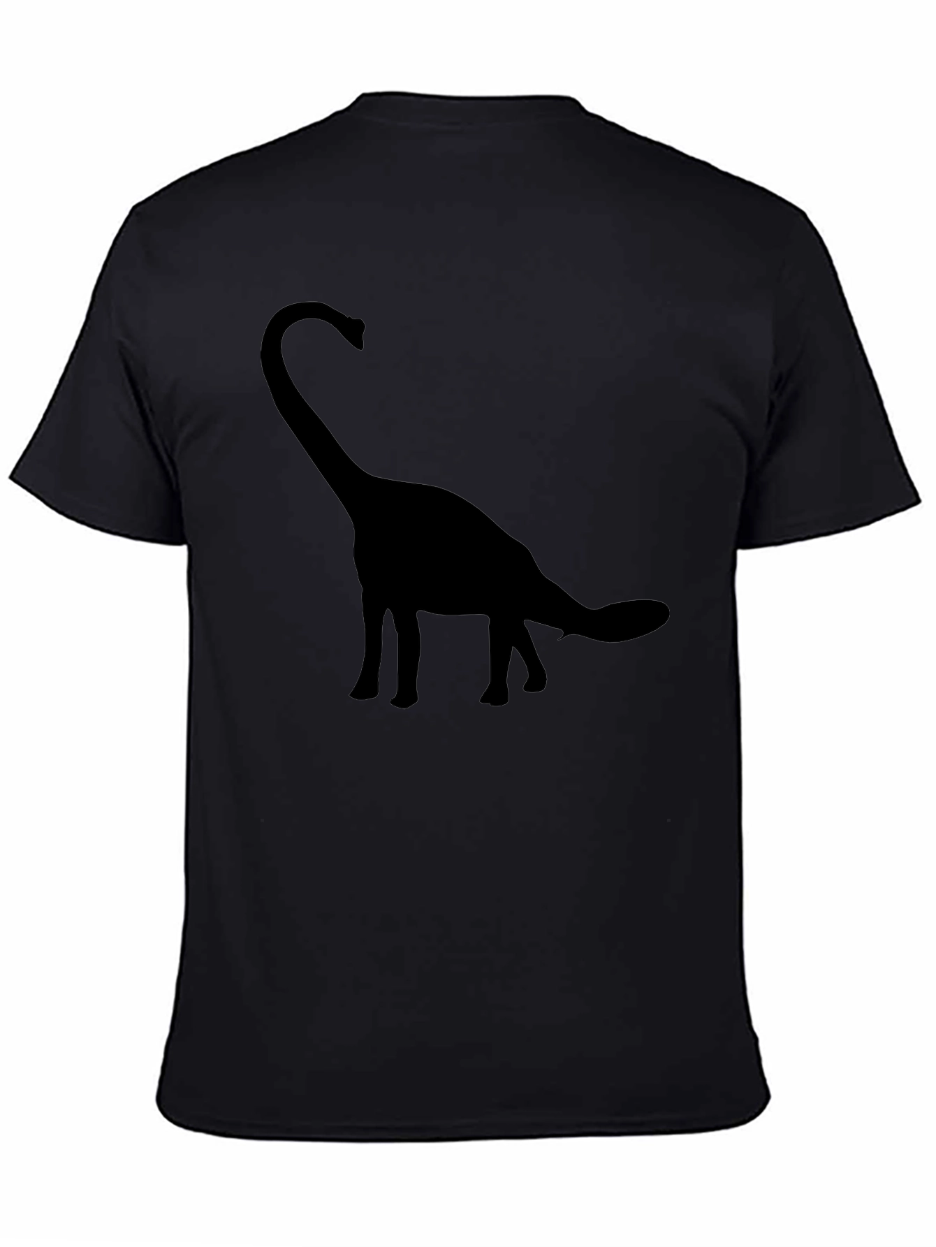 Brontosaurus Black T-Shirt