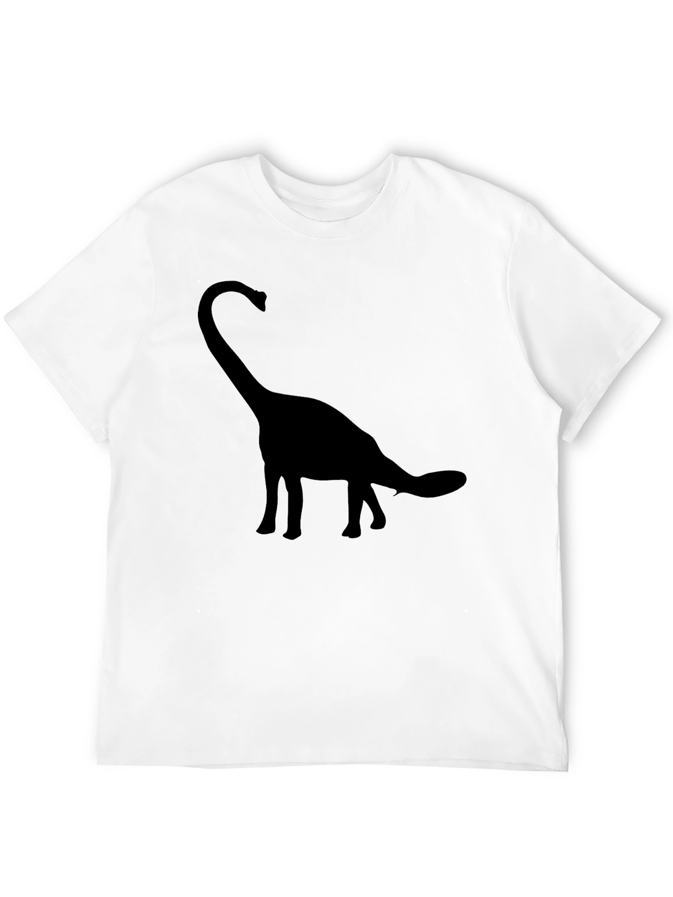 Brontosaurus Black T-Shirt