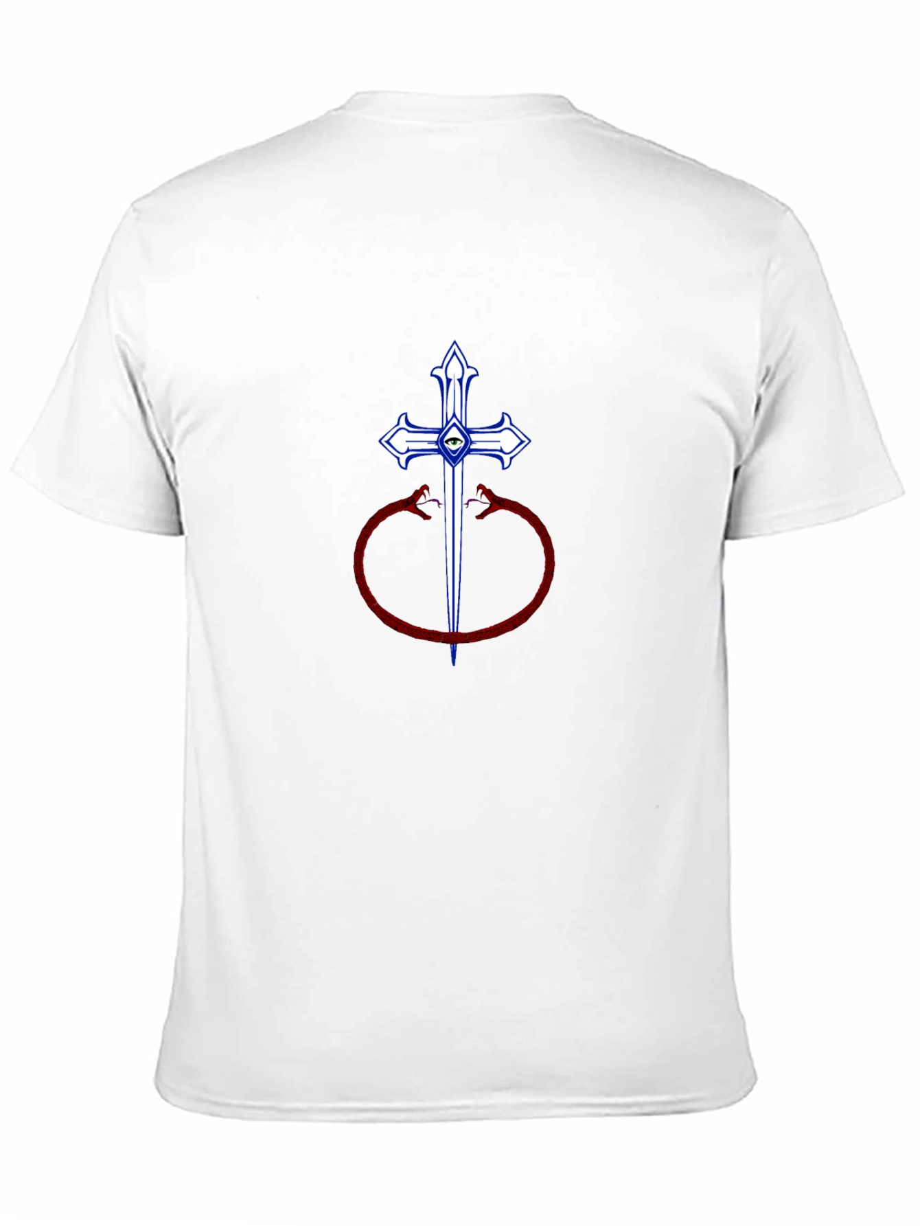 Cross Sword & Snakes Graphic Tee