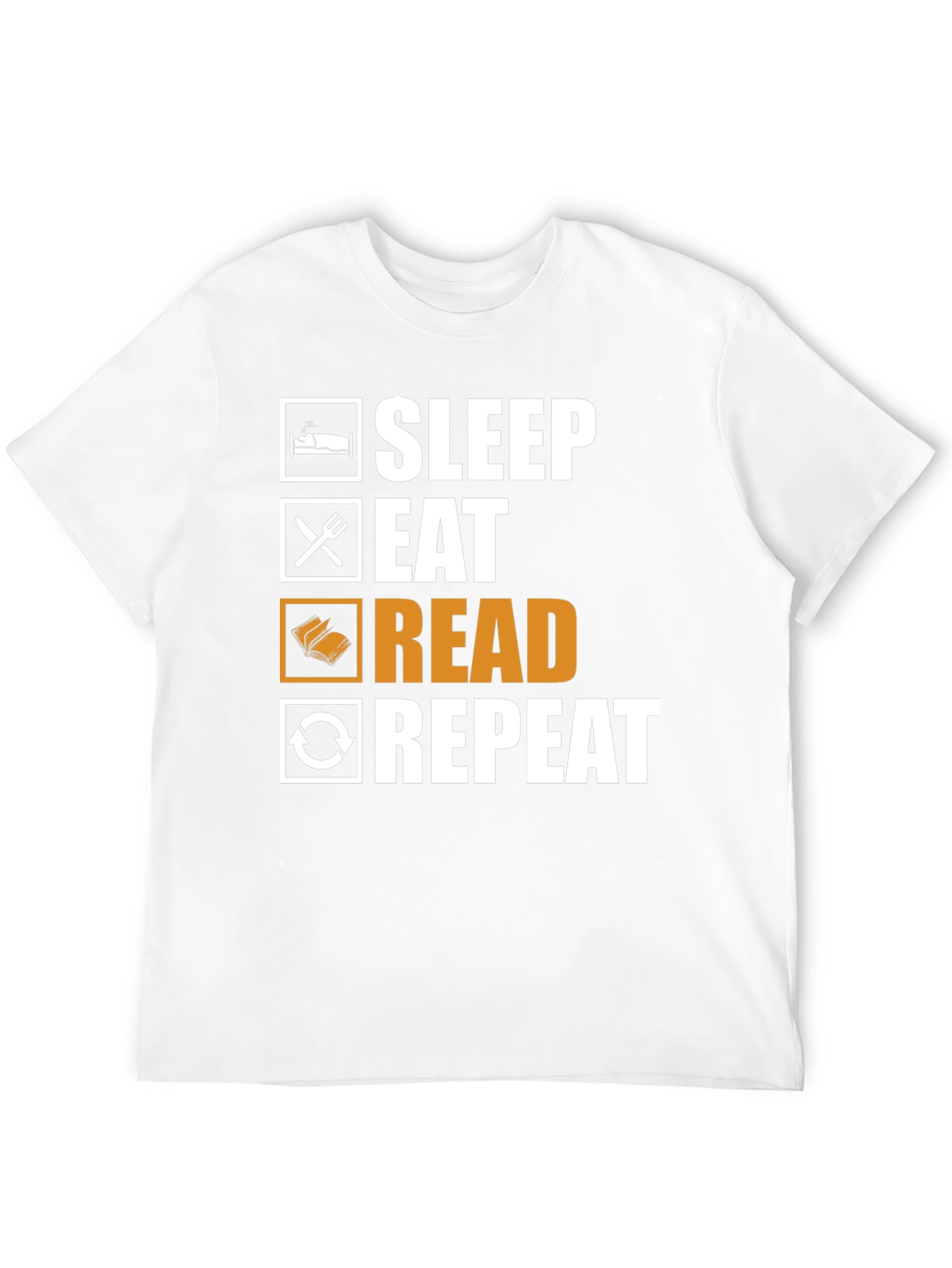 Sleep Eat Read Repeat T-Shirt