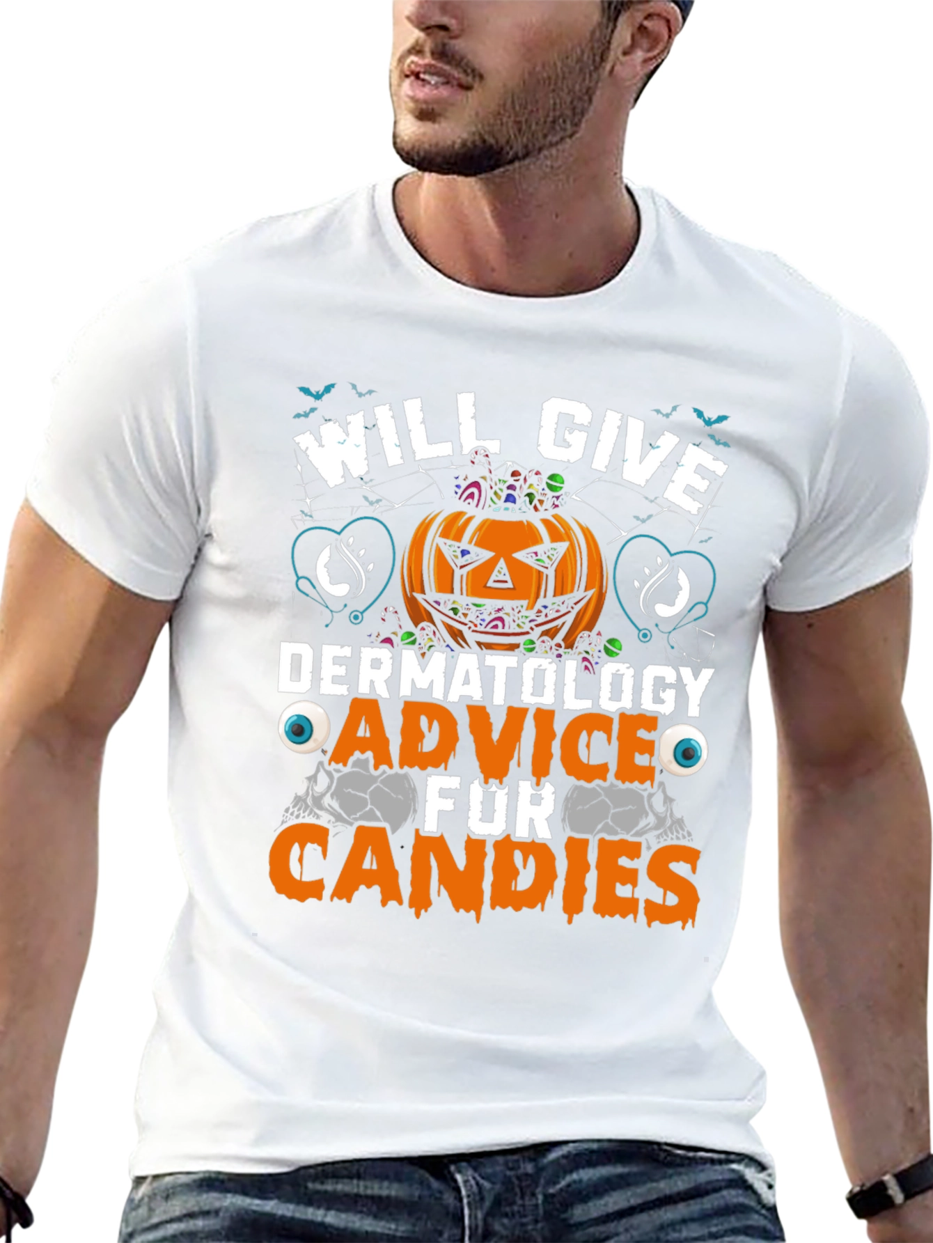 Dermatology Advice for Candies T-Shirt Halloween