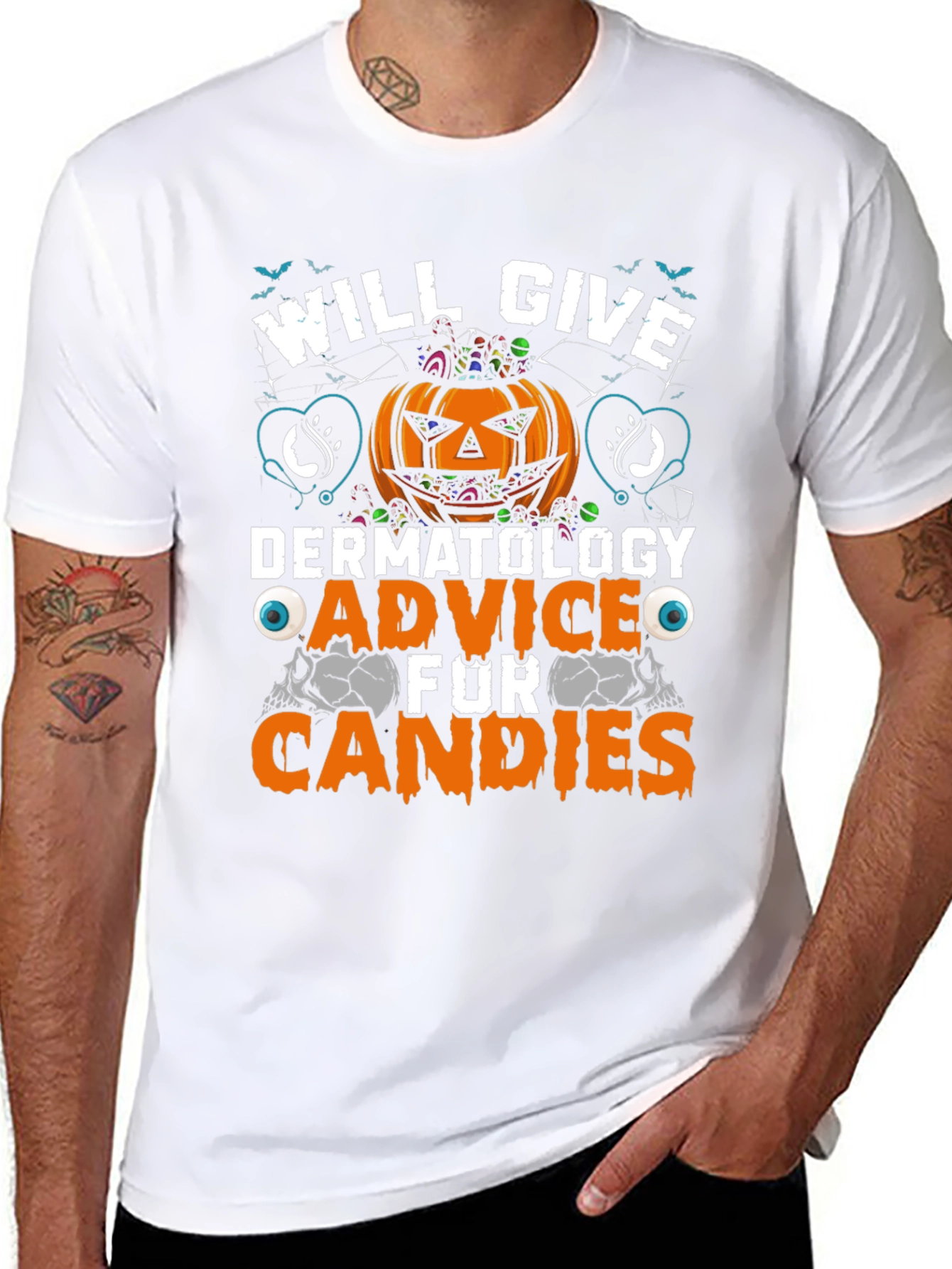 Dermatology Advice for Candies T-Shirt Halloween