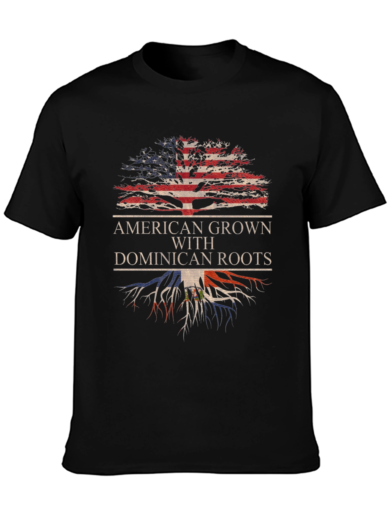 American Grown Dominican Roots T-Shirt