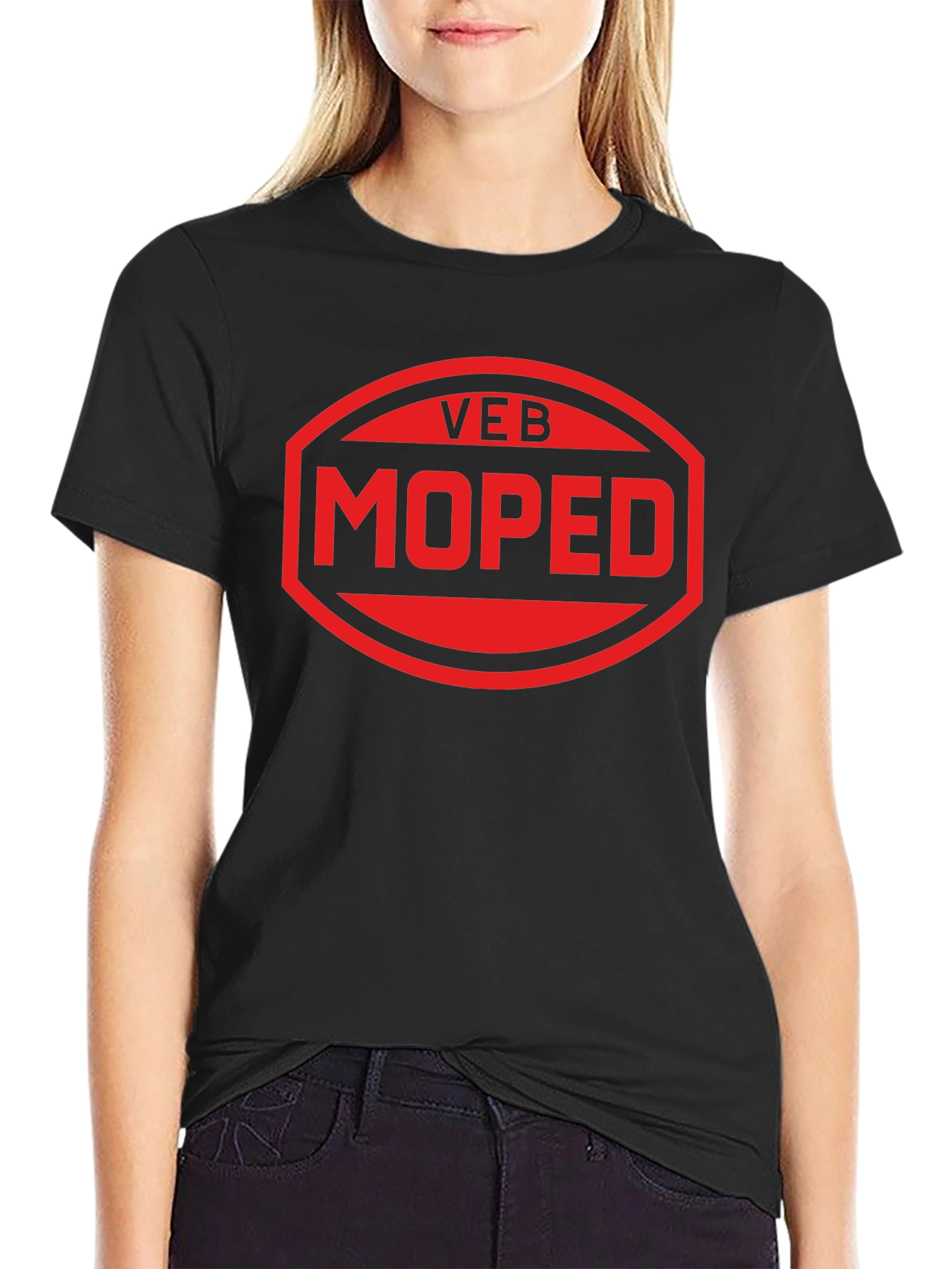 VEB Moped Graphic T-Shirt - Classic Automotive Apparel