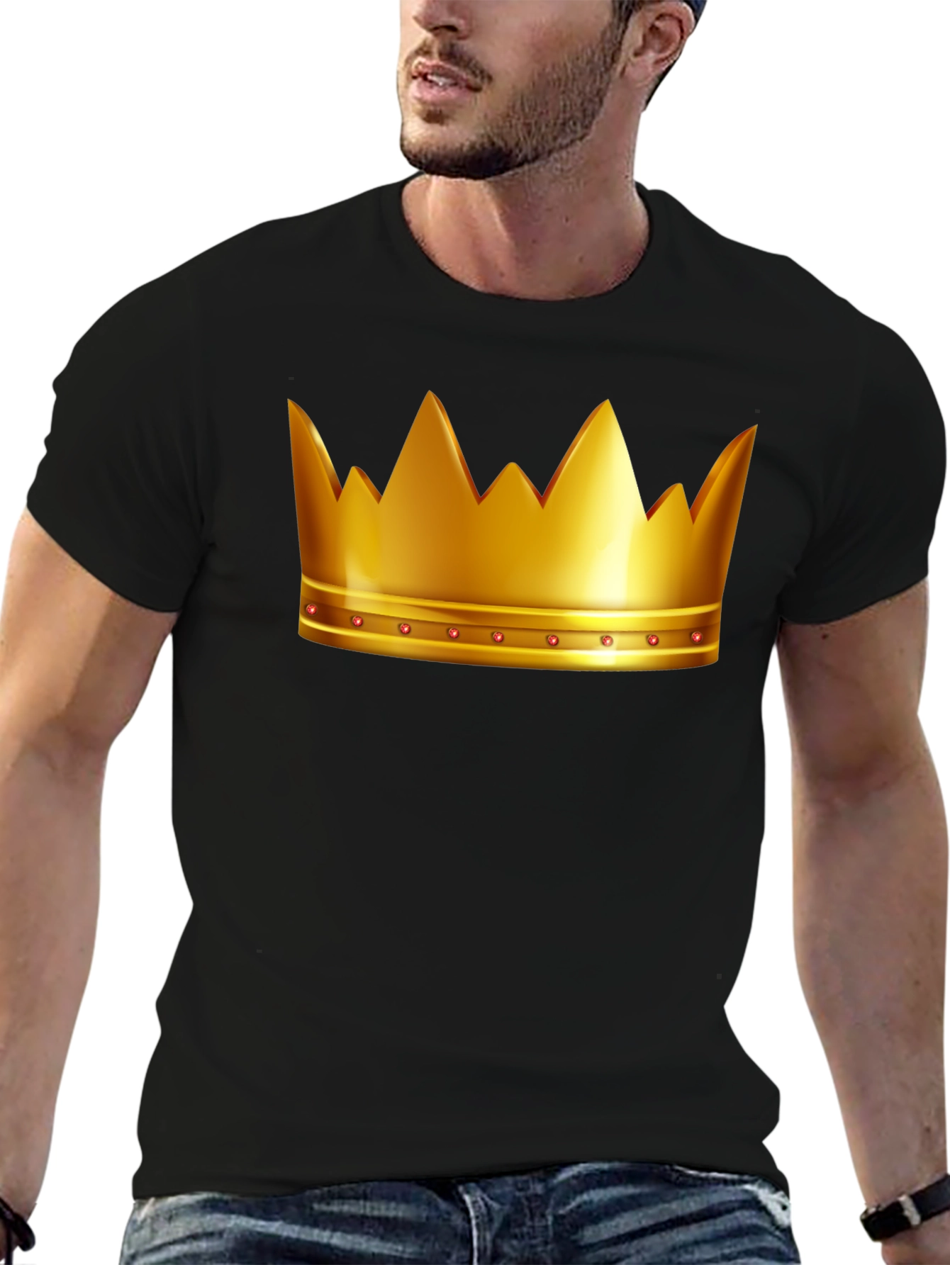 Royal Crown Graphic Tee - Kingly Black T-Shirt