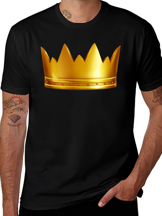 Royal Crown Graphic Tee - Kingly Black T-Shirt