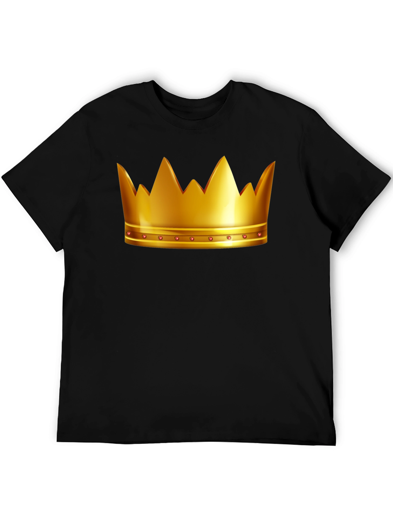 Royal Crown Graphic Tee - Kingly Black T-Shirt