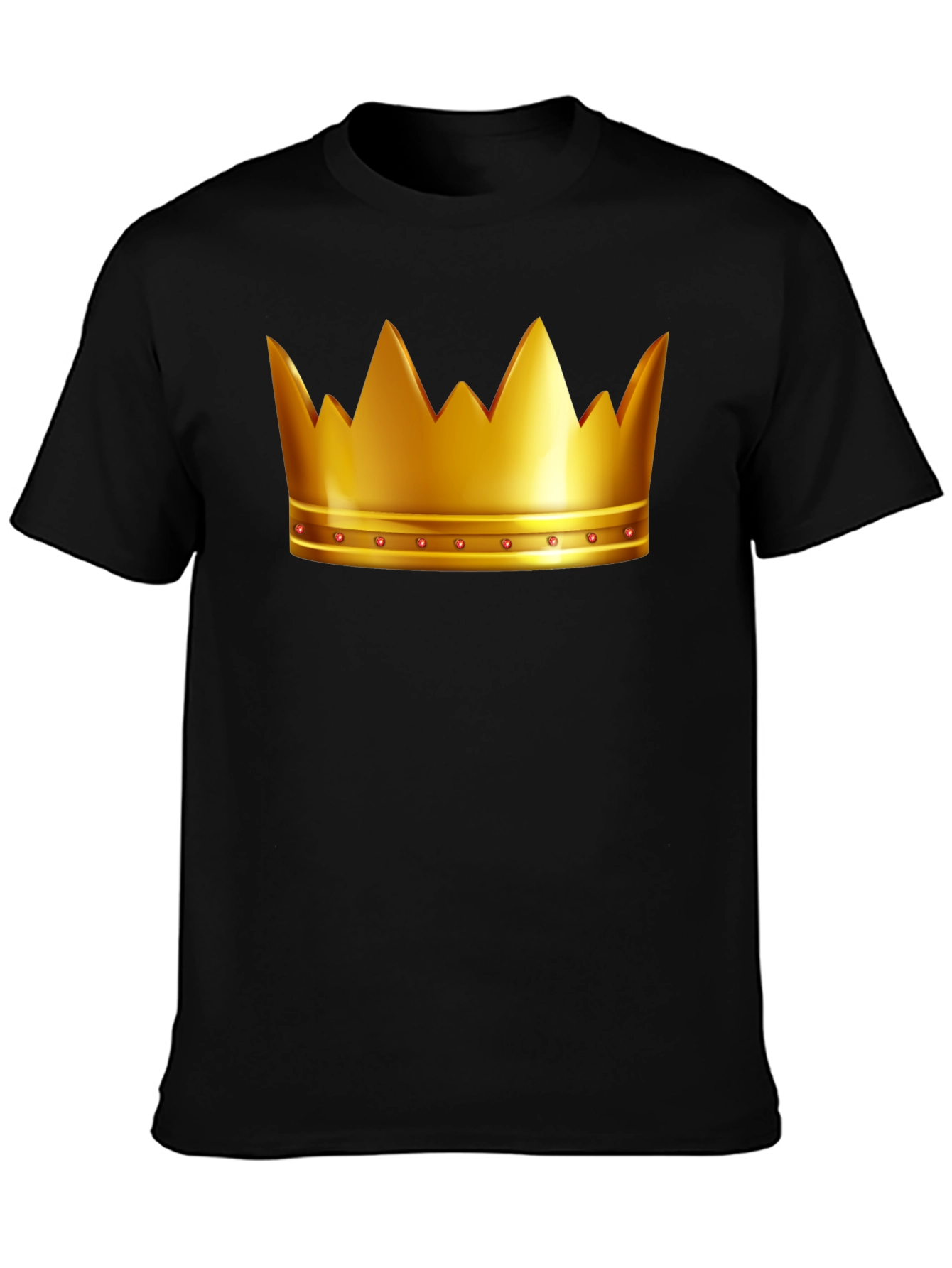 Royal Crown Graphic Tee - Kingly Black T-Shirt
