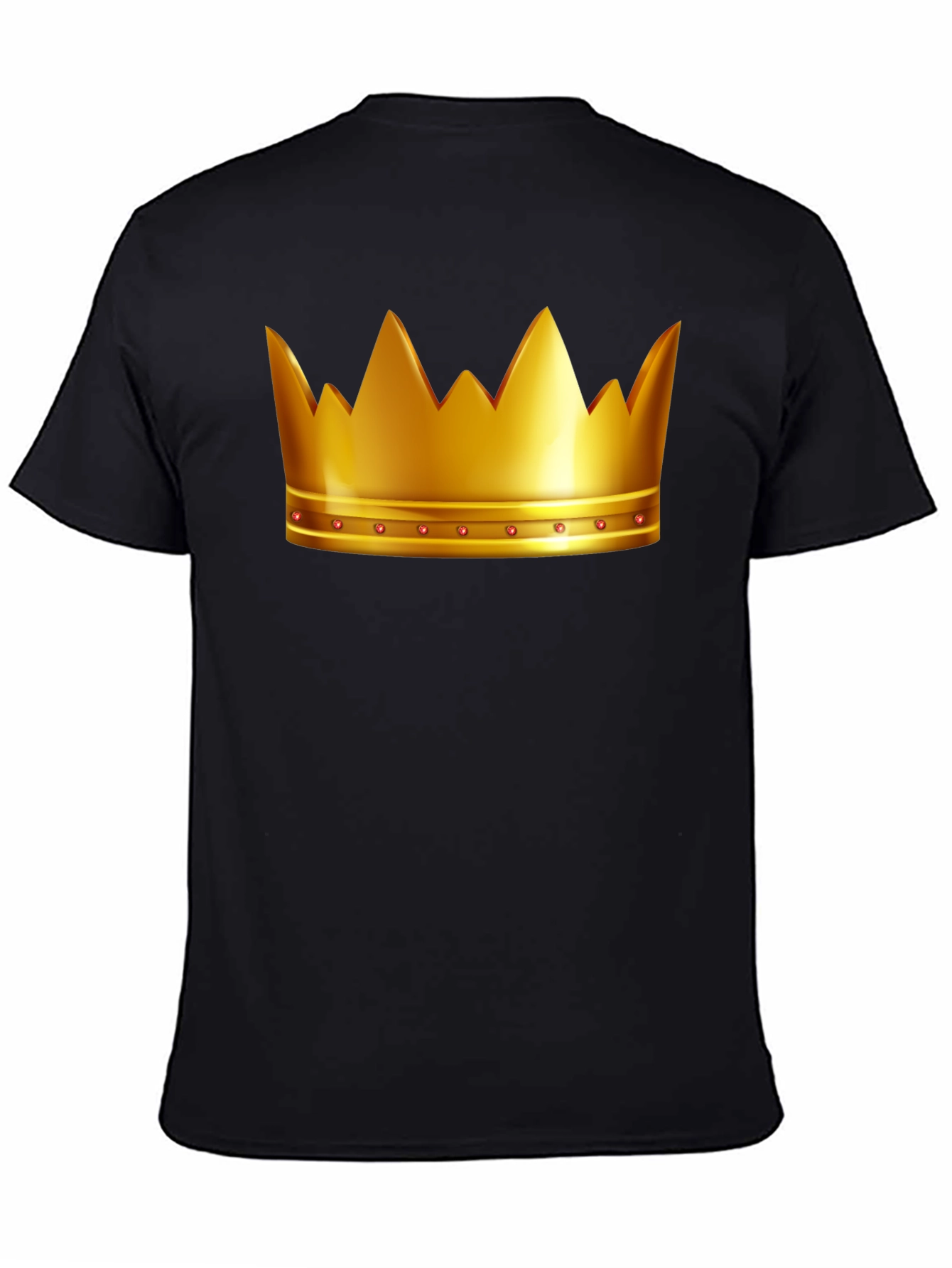 Royal Crown Graphic Tee - Kingly Black T-Shirt
