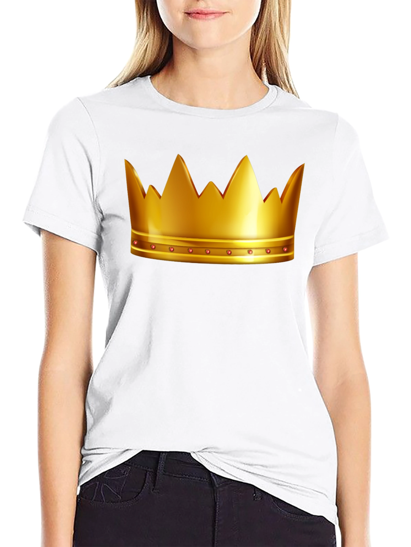 Royal Crown Graphic Tee - Kingly Black T-Shirt