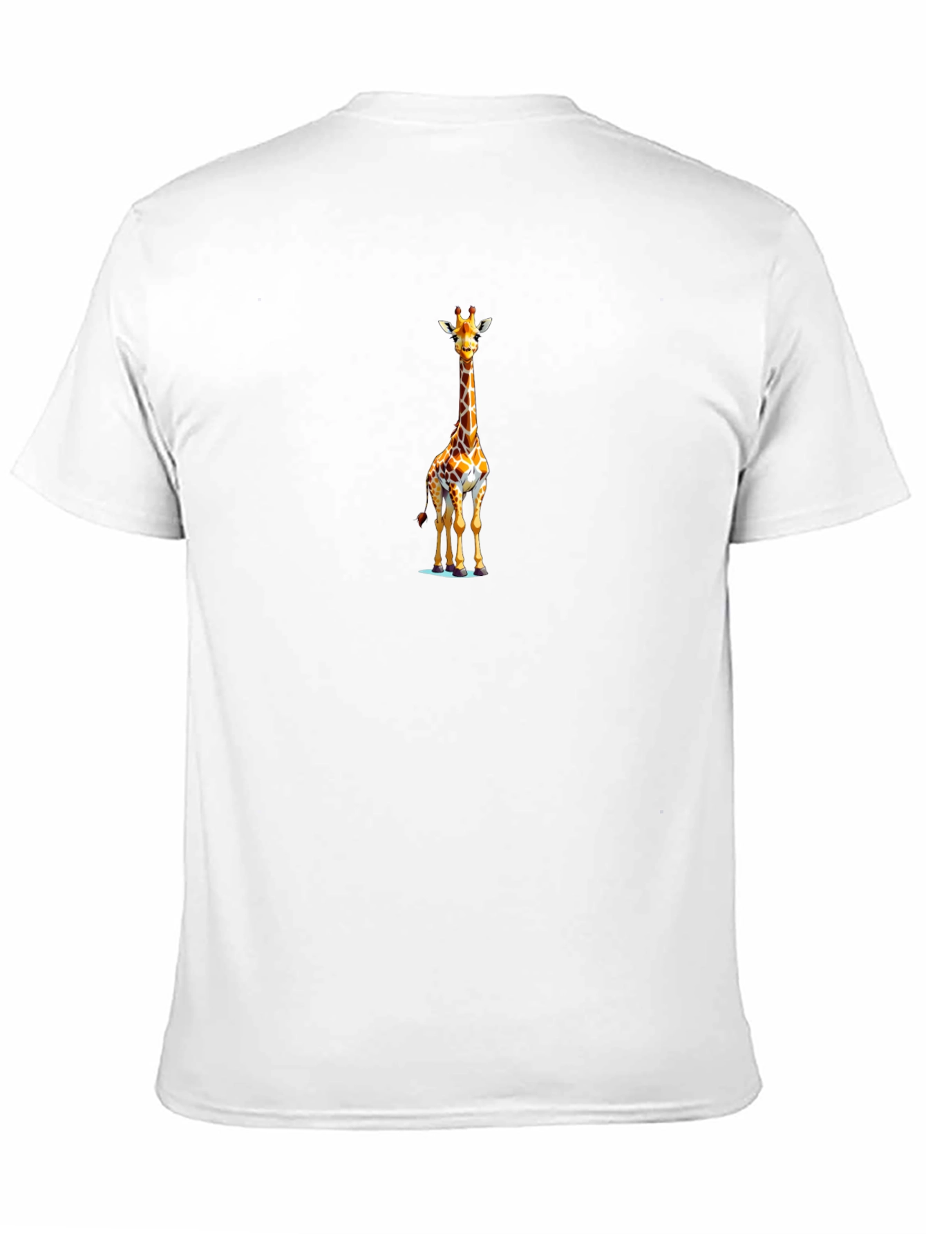 Giraffe Graphic Tee - Stylish Black T-Shirt