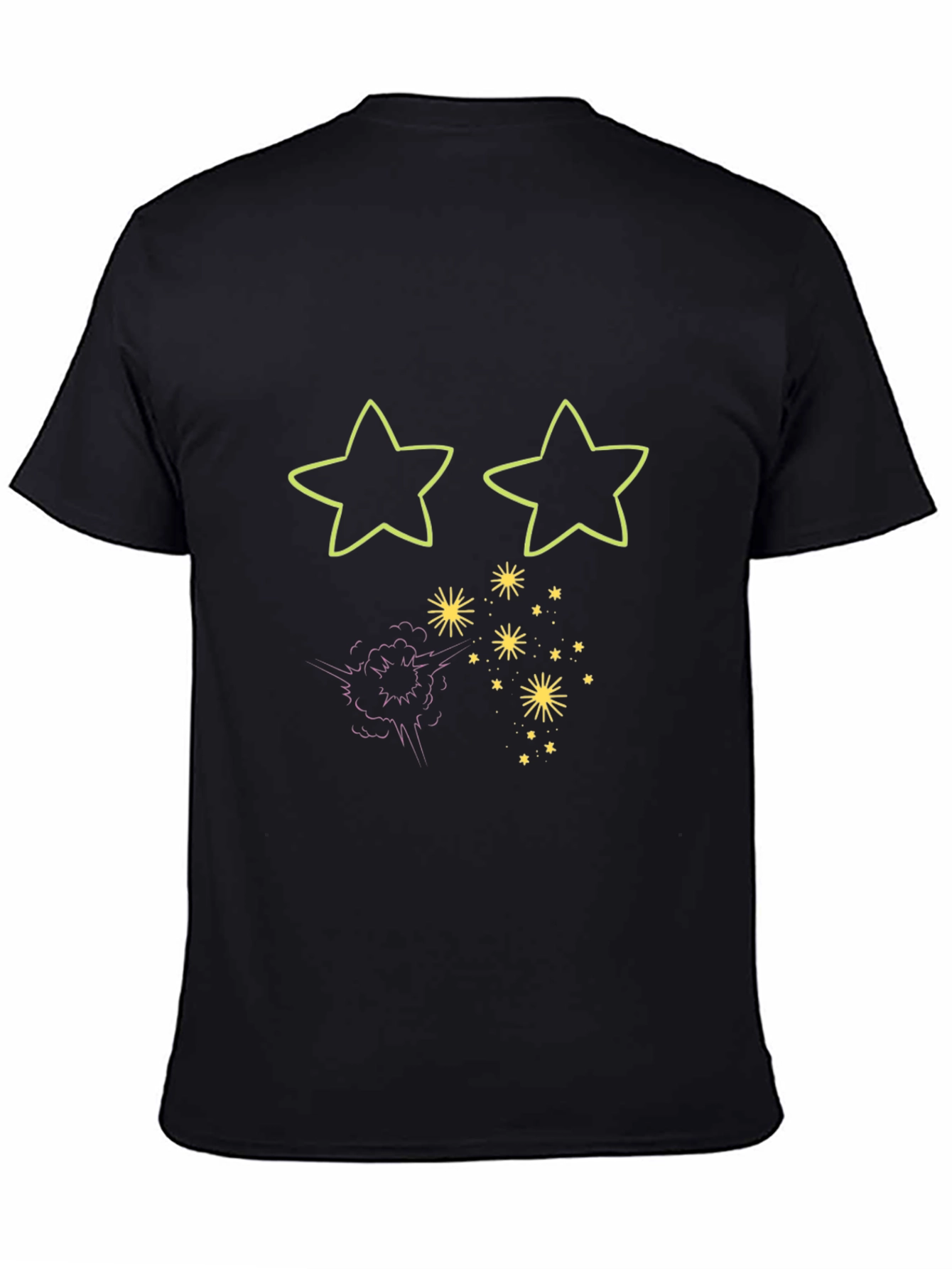 Starry Magic Black T-Shirt