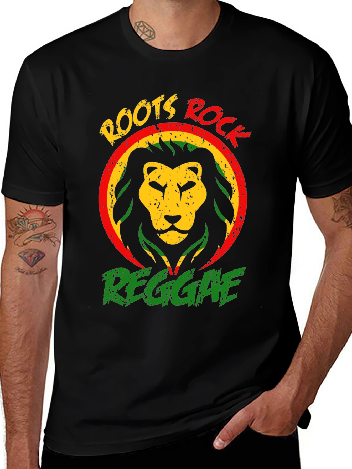 Roots Rock Reggae Graphic T-Shirt