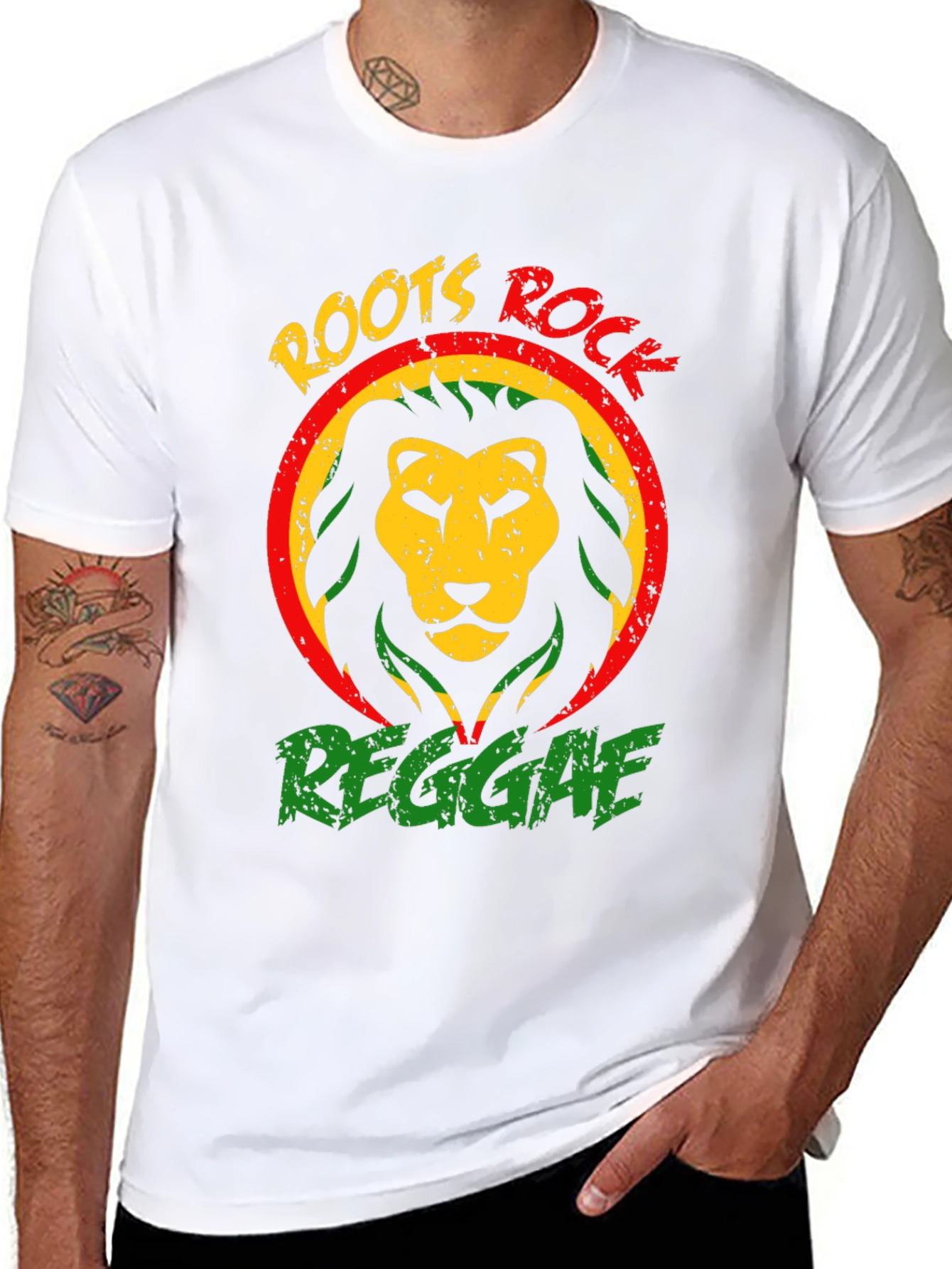 Roots Rock Reggae Graphic T-Shirt