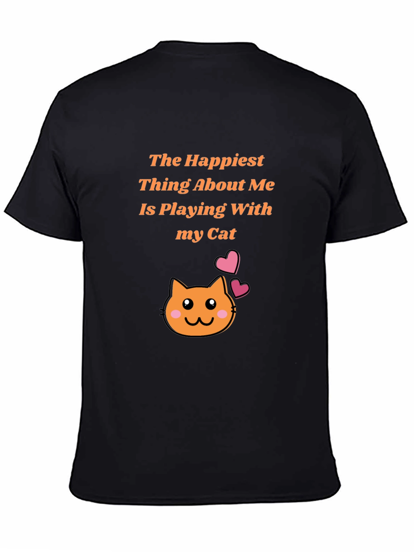 Happiest Playing With My Cat T-Shirt