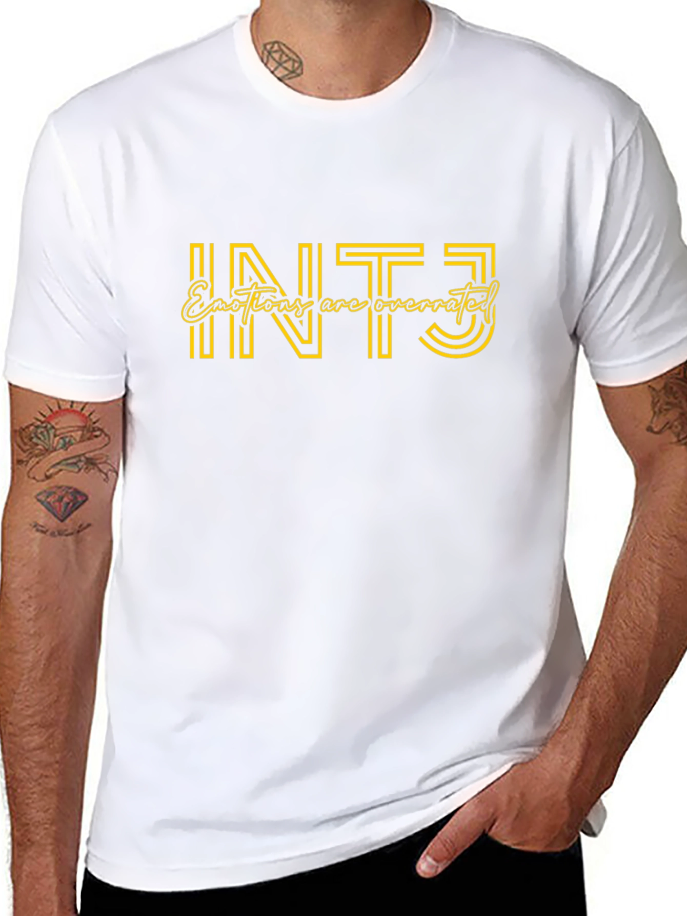 INTJ - Emotions Are Overrated - Graphic Tee