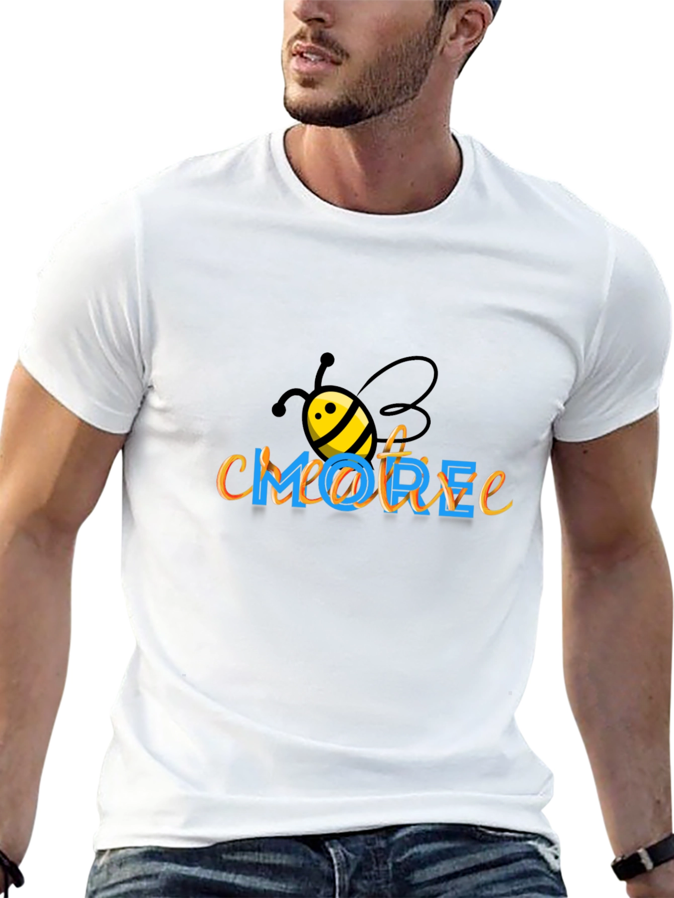 Bee More T-Shirt - Positive Graphic Tee