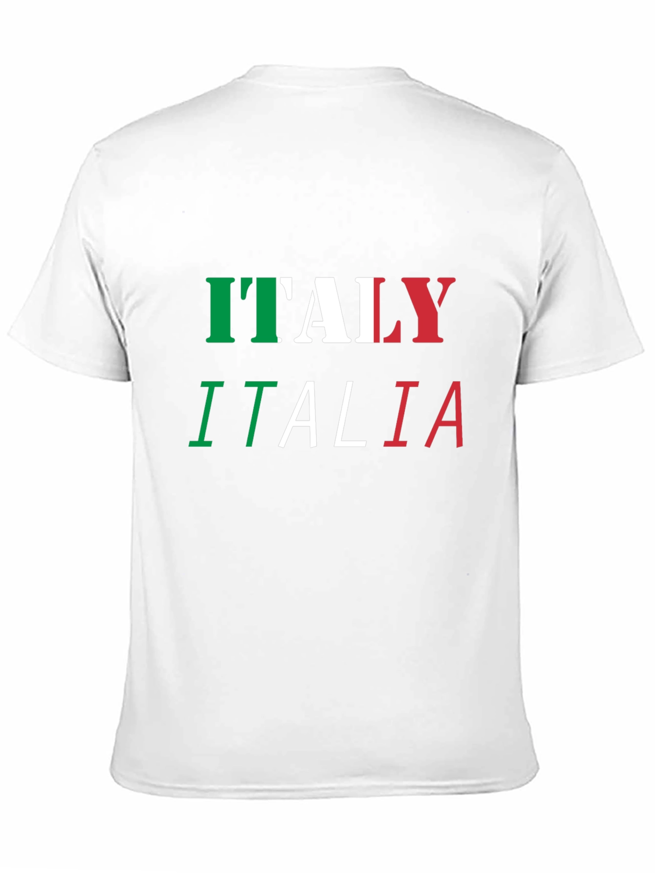 Italy Italia Flag T-Shirt