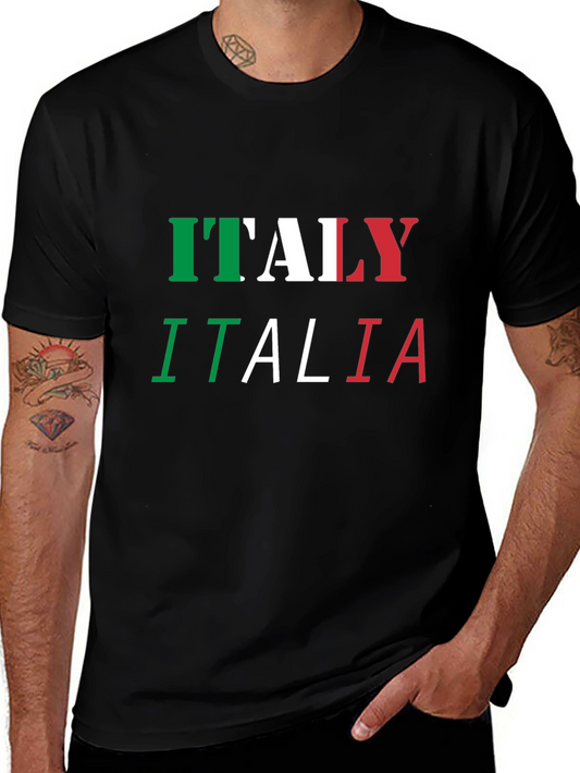 Italy Italia Flag T-Shirt