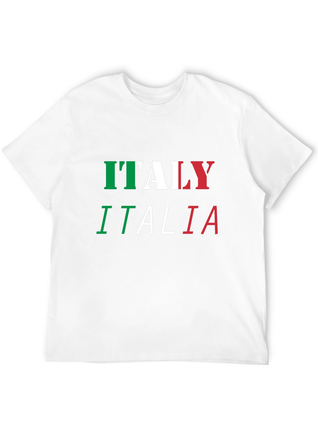 Italy Italia Flag T-Shirt