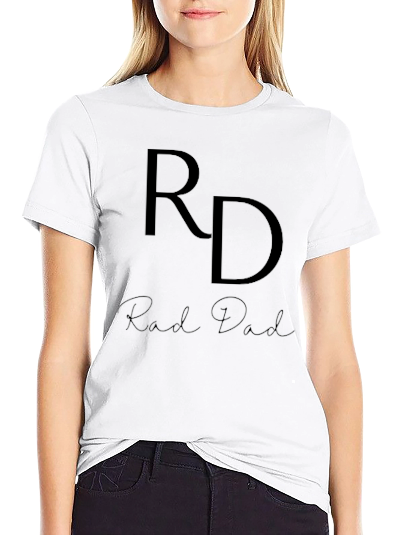RD Cool Dad Black T-Shirt