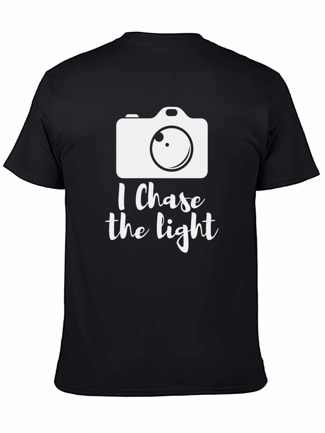 I Chase the Light Camera Graphic T-Shirt