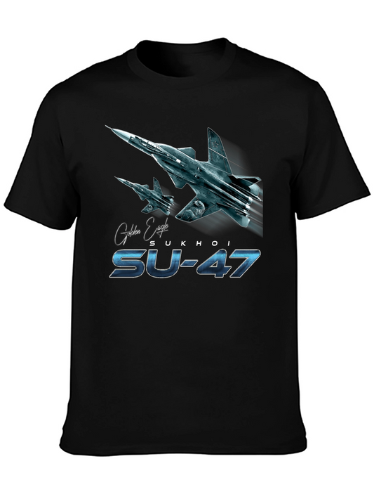 Sukhoi SU-47 T-Shirt - Golden Eagle