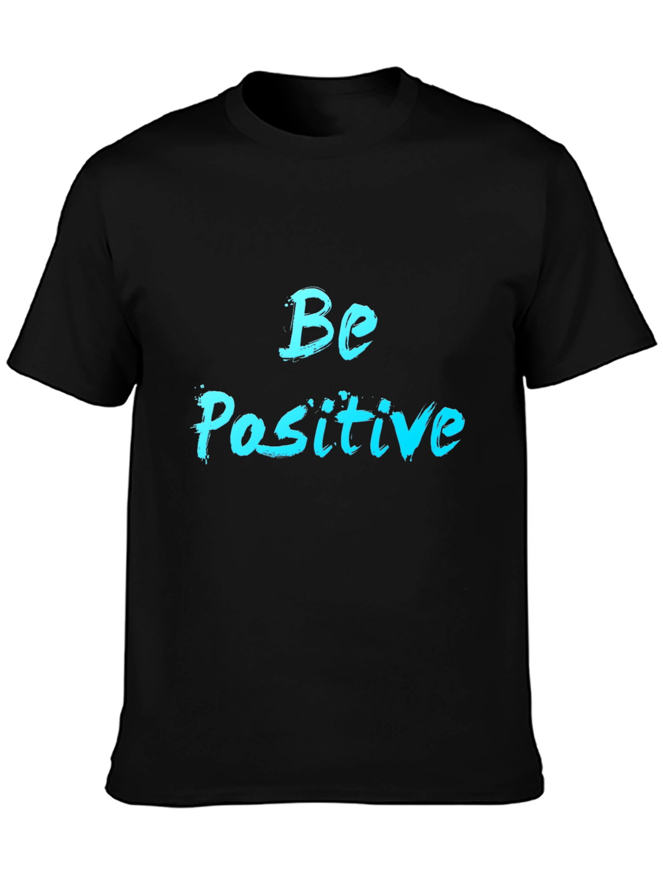 Be Positive Black T-Shirt