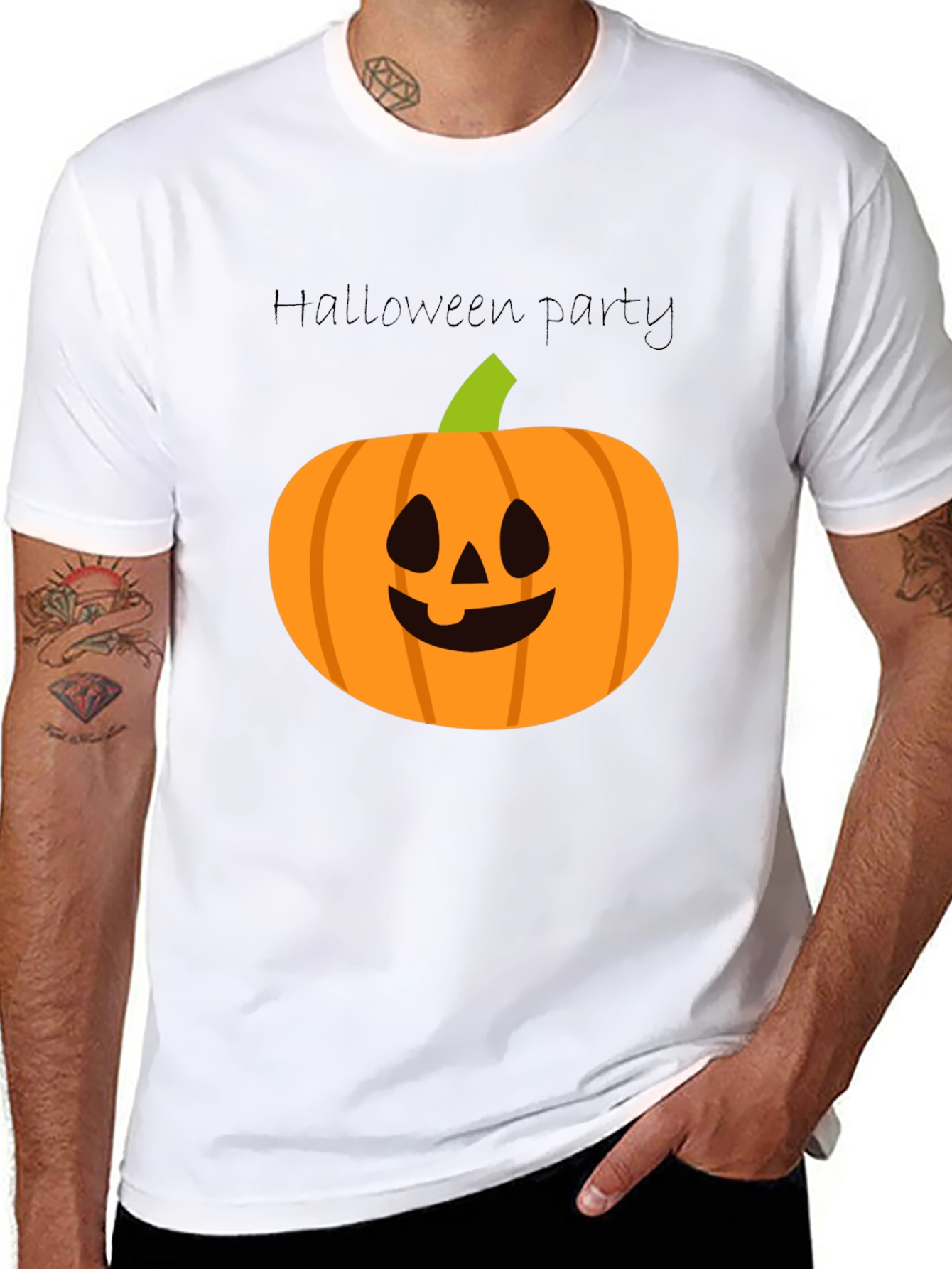 Halloween Party Pumpkin Graphic Tee