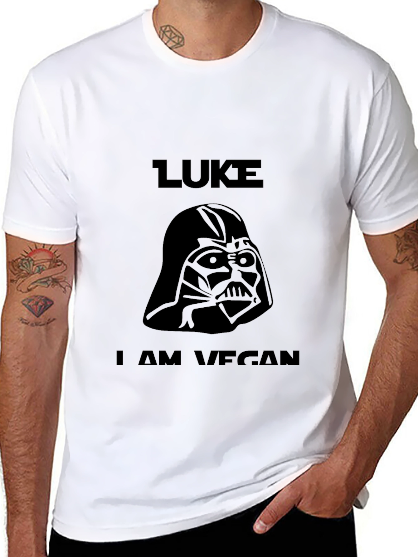 Luke I am Vegan T-Shirt