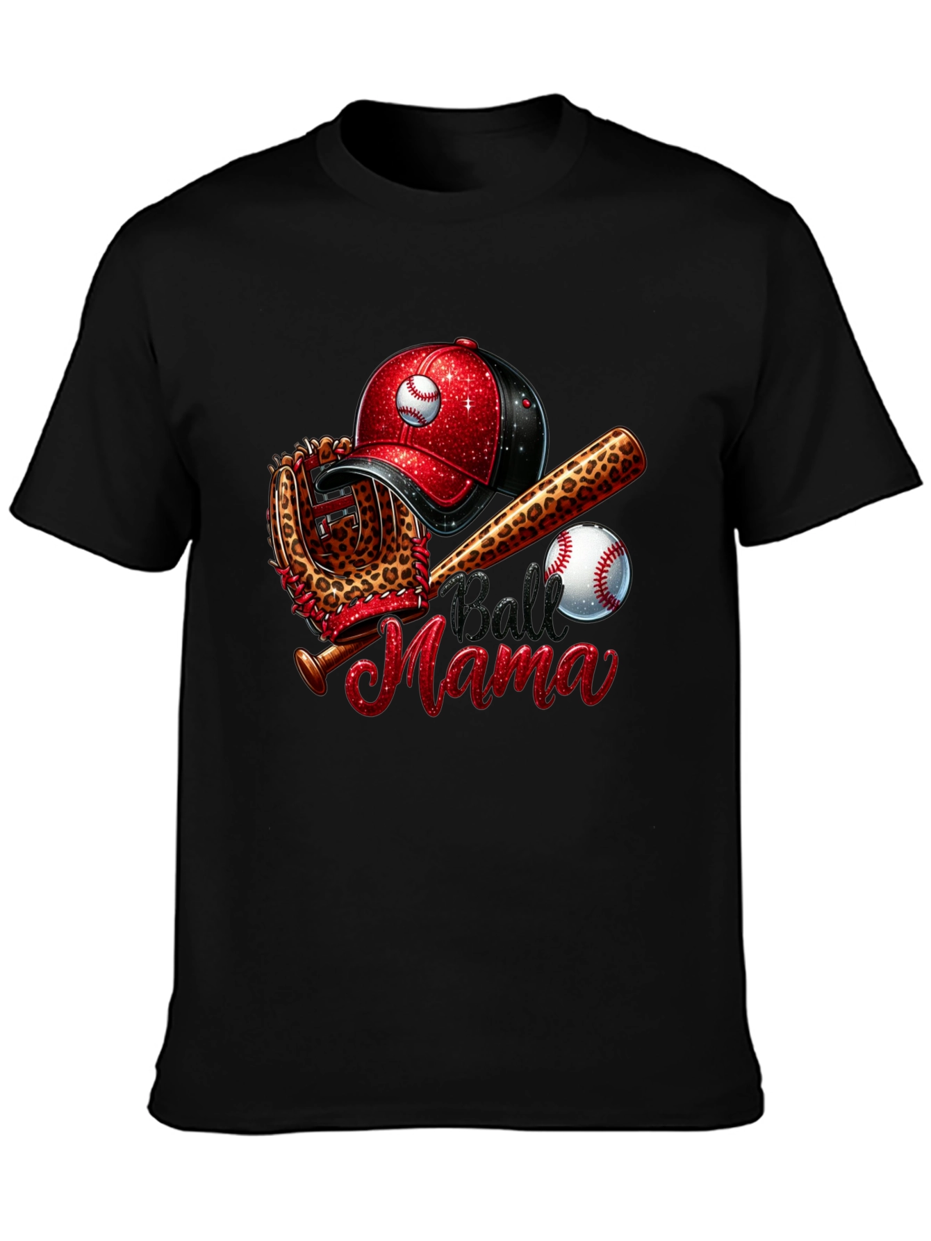 Ball Mama Baseball T-Shirt