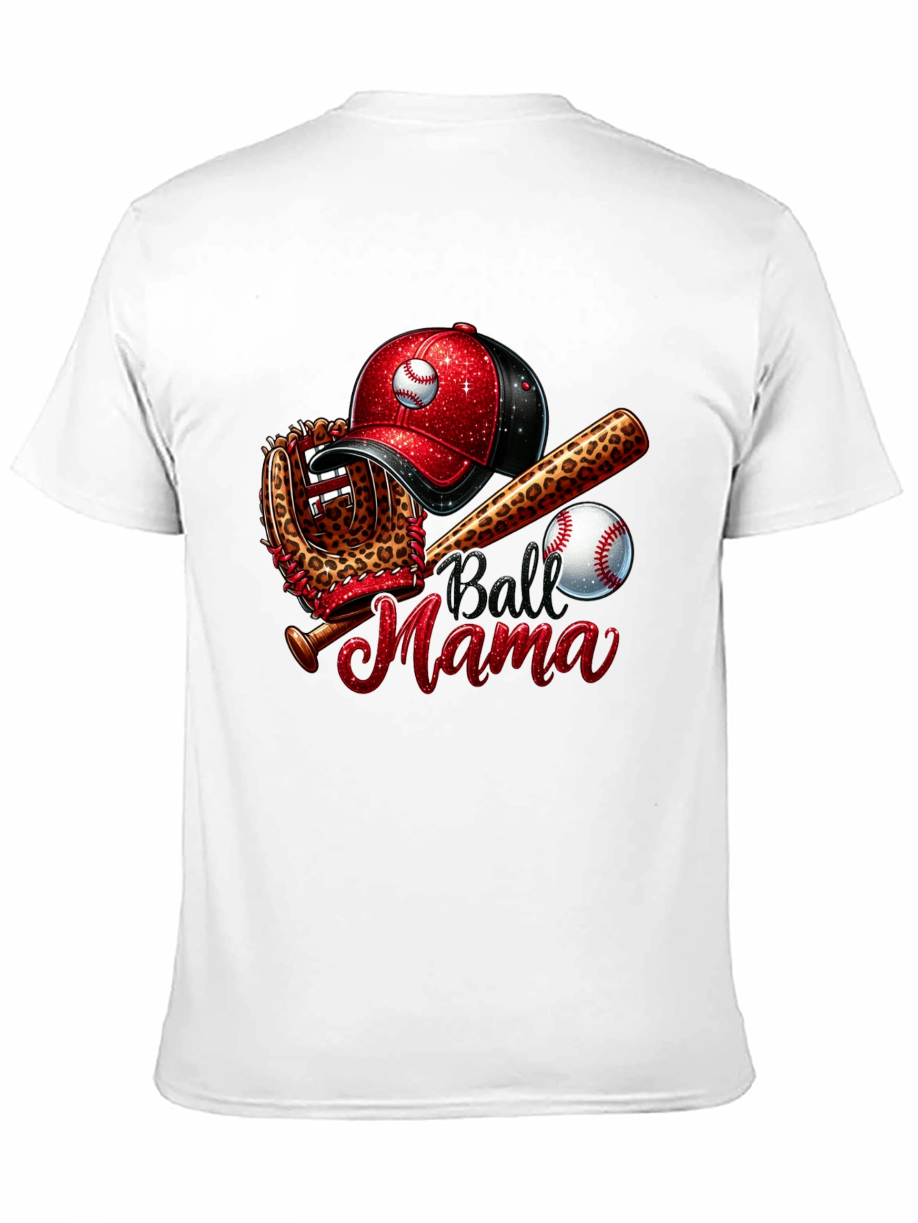 Ball Mama Baseball T-Shirt