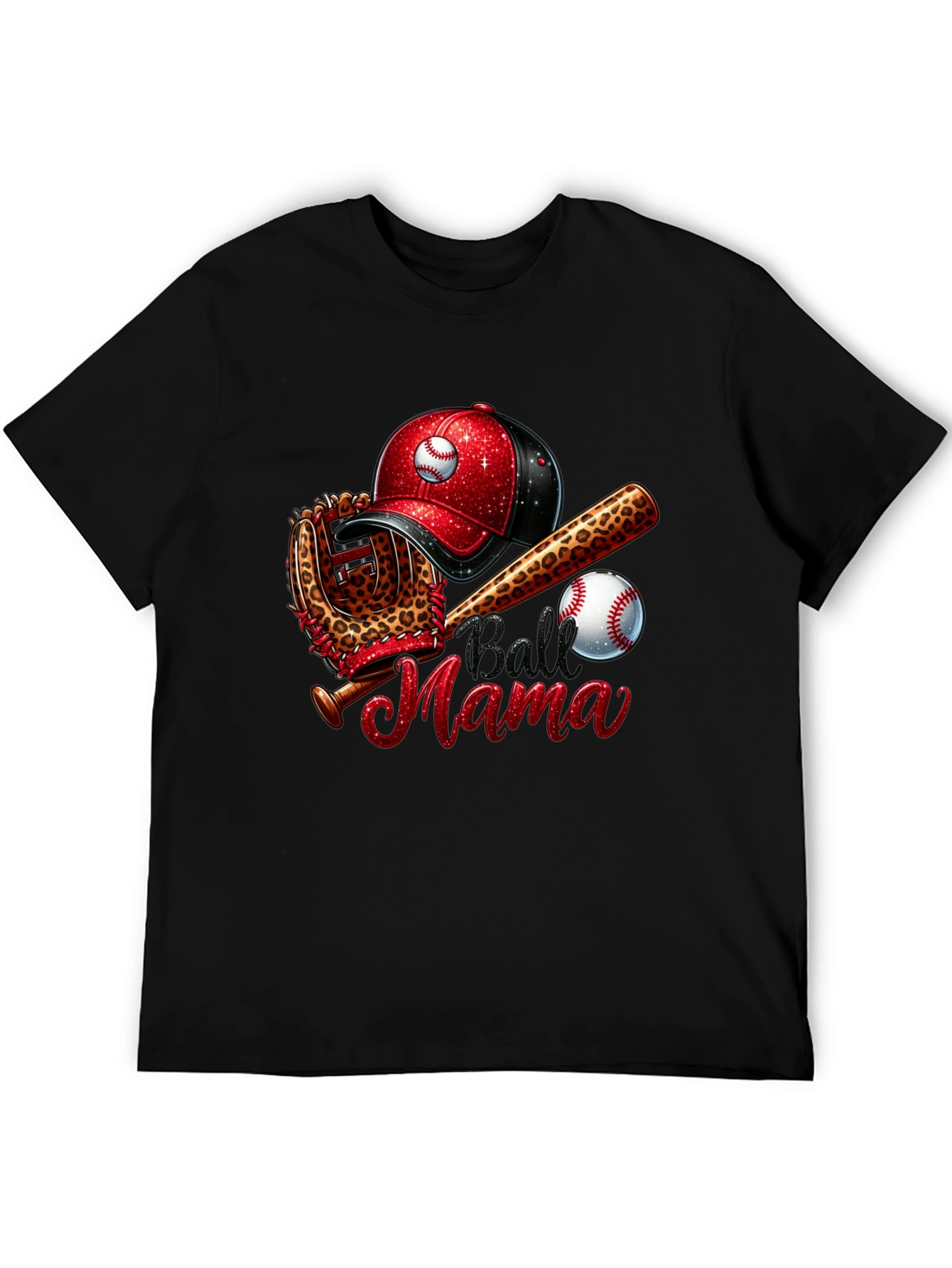 Ball Mama Baseball T-Shirt