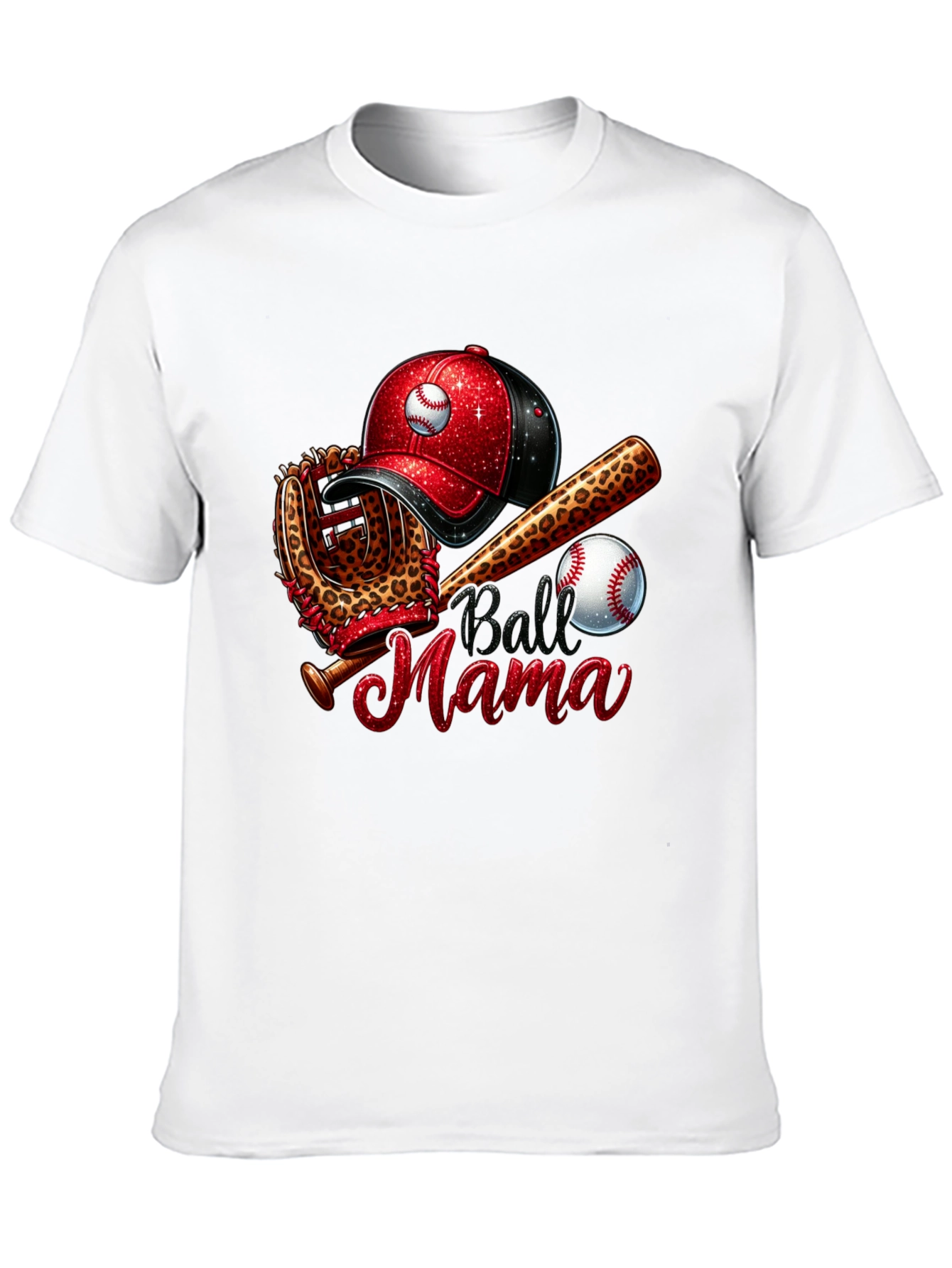 Ball Mama Baseball T-Shirt