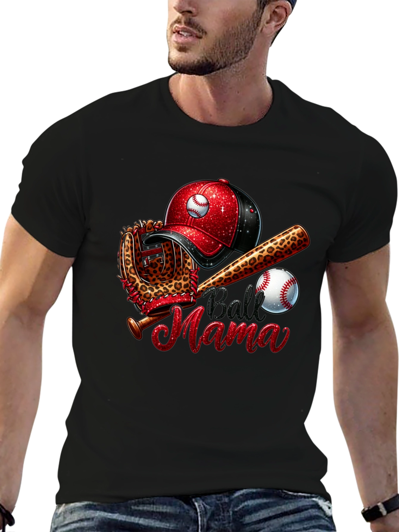 Ball Mama Baseball T-Shirt