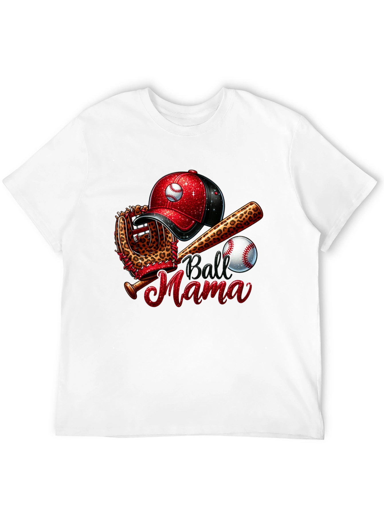 Ball Mama Baseball T-Shirt