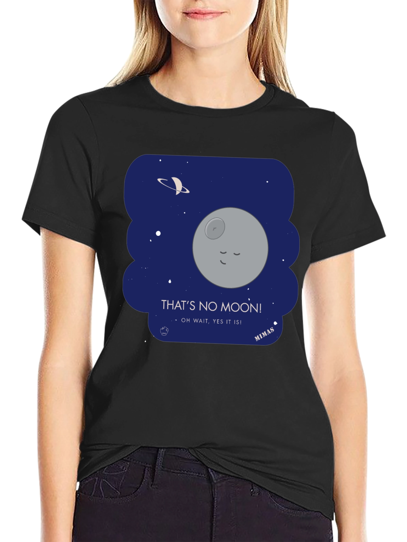 Thats No Moon! T-Shirt - Sci-Fi Inspired Cotton Tee