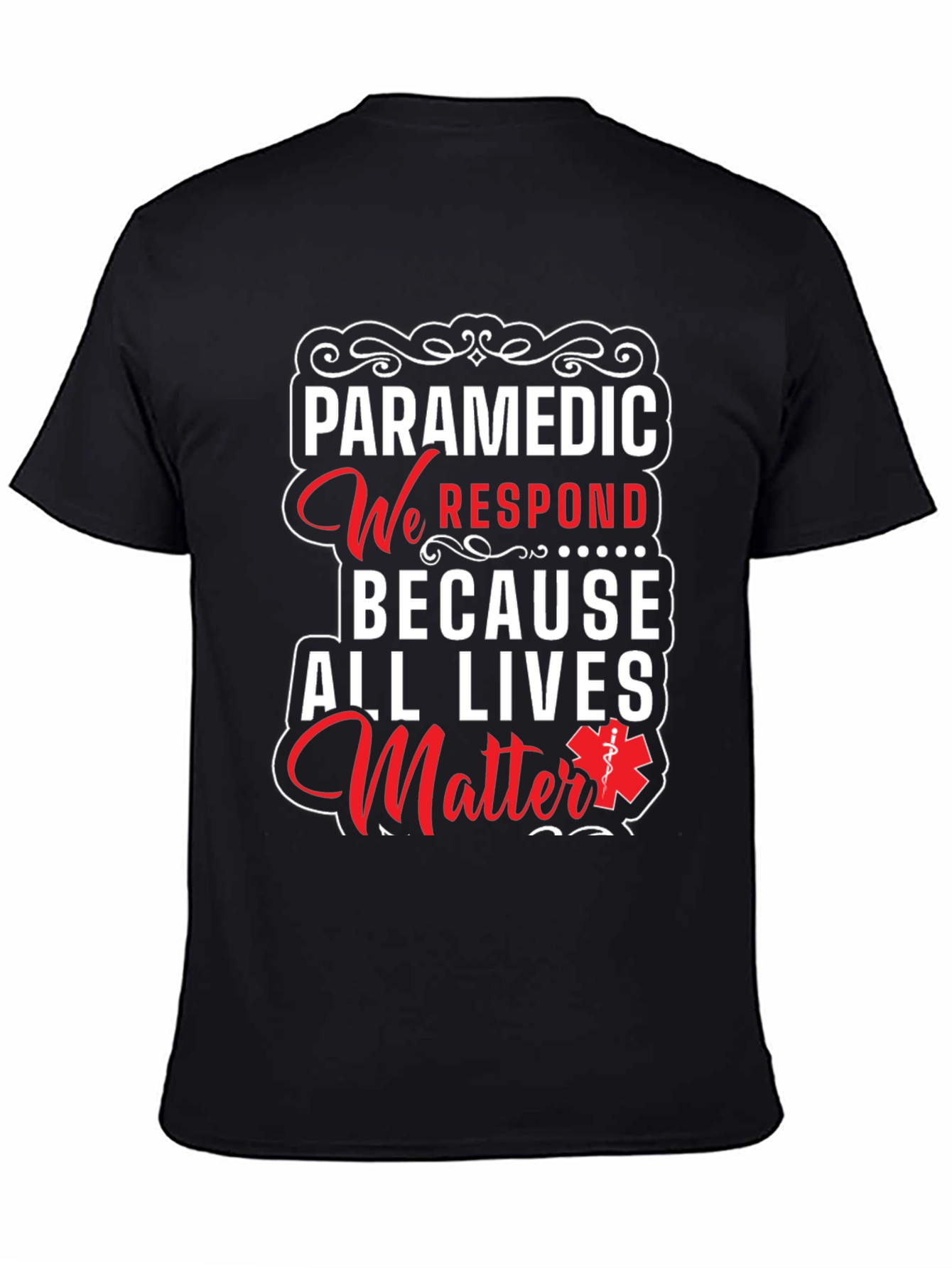 Paramedic All Lives Matter Graphic Tee