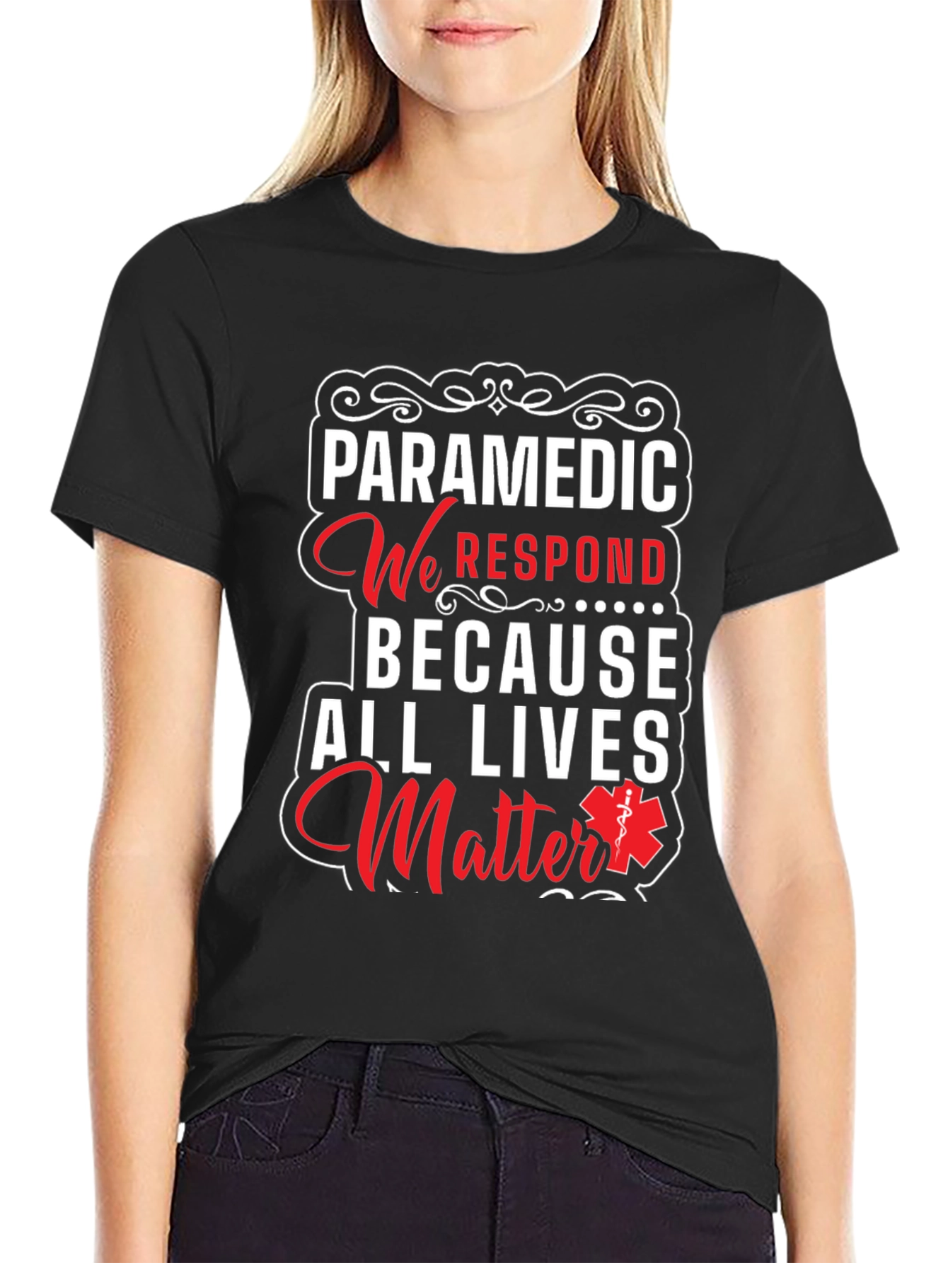 Paramedic All Lives Matter Graphic Tee