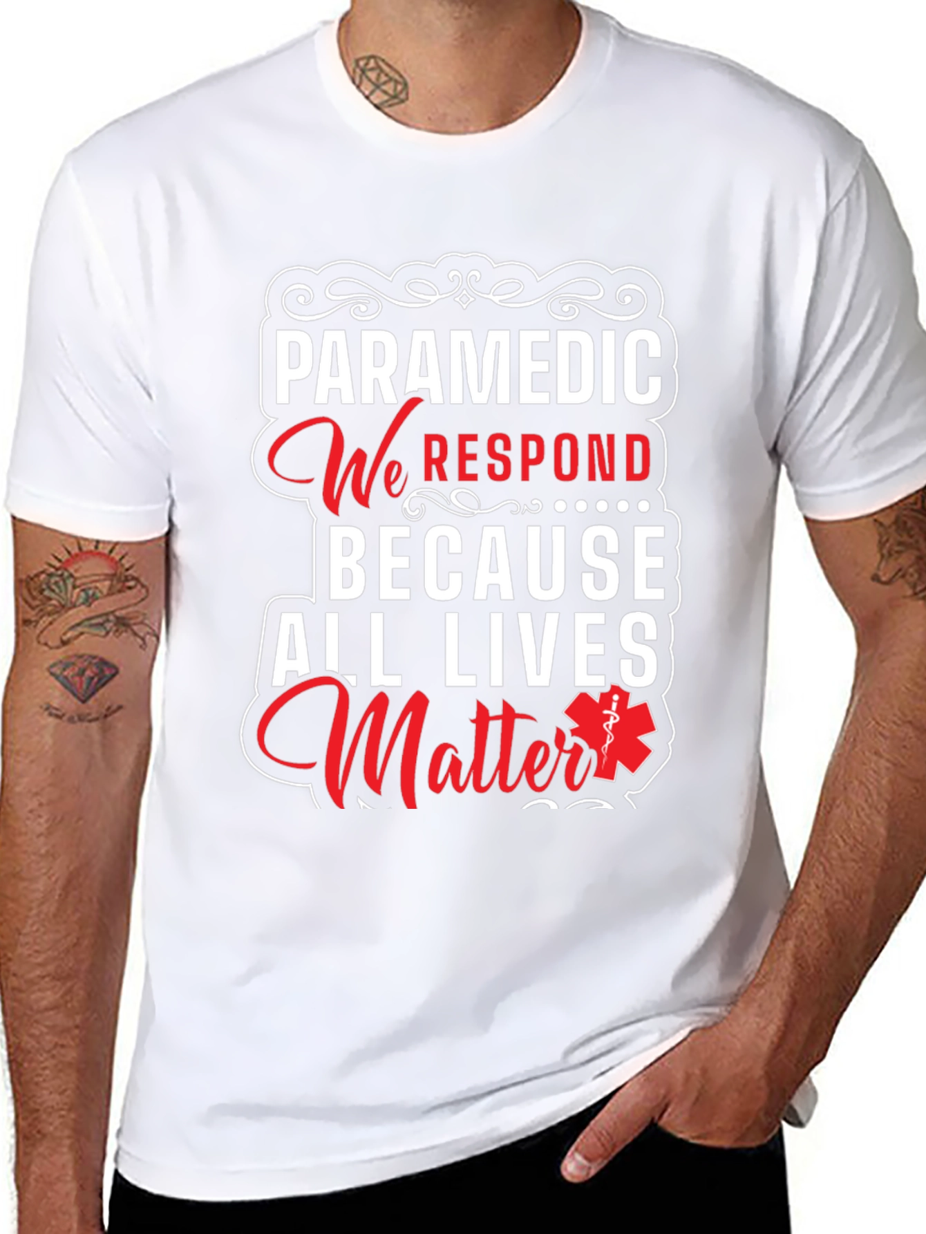 Paramedic All Lives Matter Graphic Tee