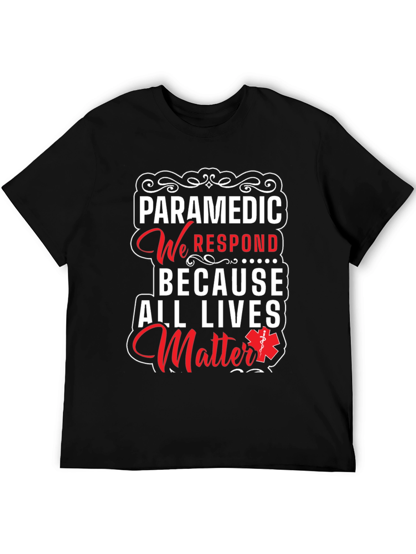 Paramedic All Lives Matter Graphic Tee