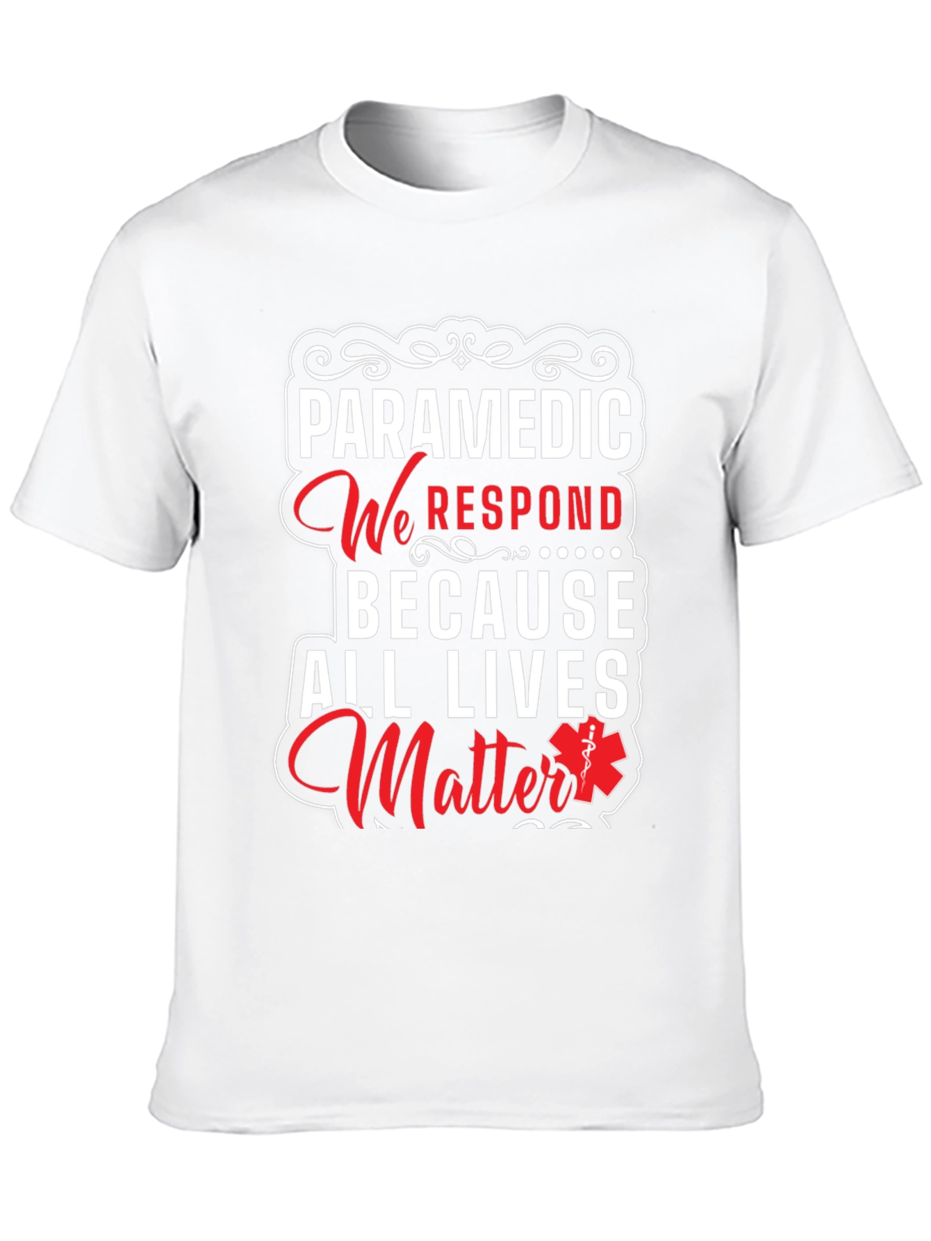 Paramedic All Lives Matter Graphic Tee